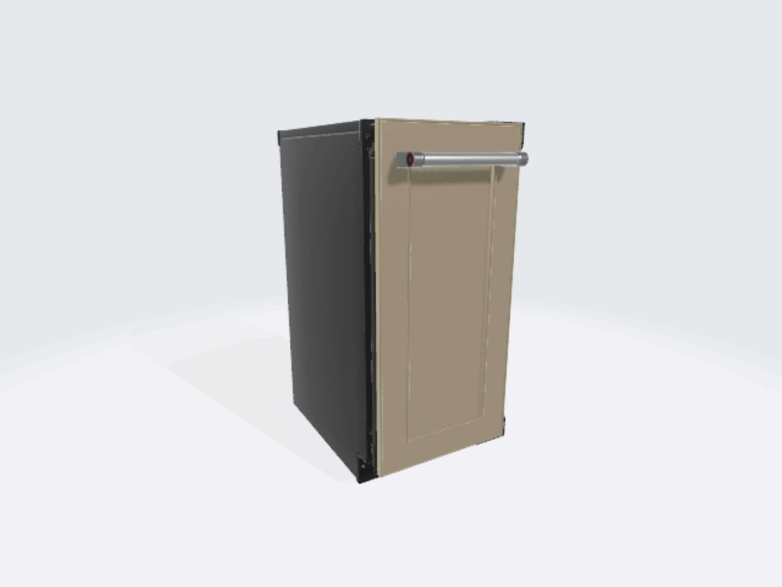 Máquina de Hielo Empotrable de Cubitos de Hielo de 10.4 kg al Día KitchenAid (Listo para Panel) KUIX535HPA