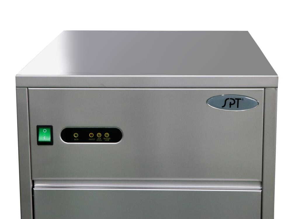 Fabricador de hielo triturado independiente que produce 40 kg de hielo al día (acero inoxidable) SZB-40