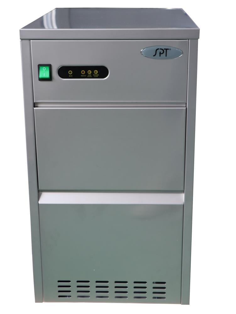 Fabricador de hielo triturado independiente que produce 40 kg de hielo al día (acero inoxidable) SZB-40