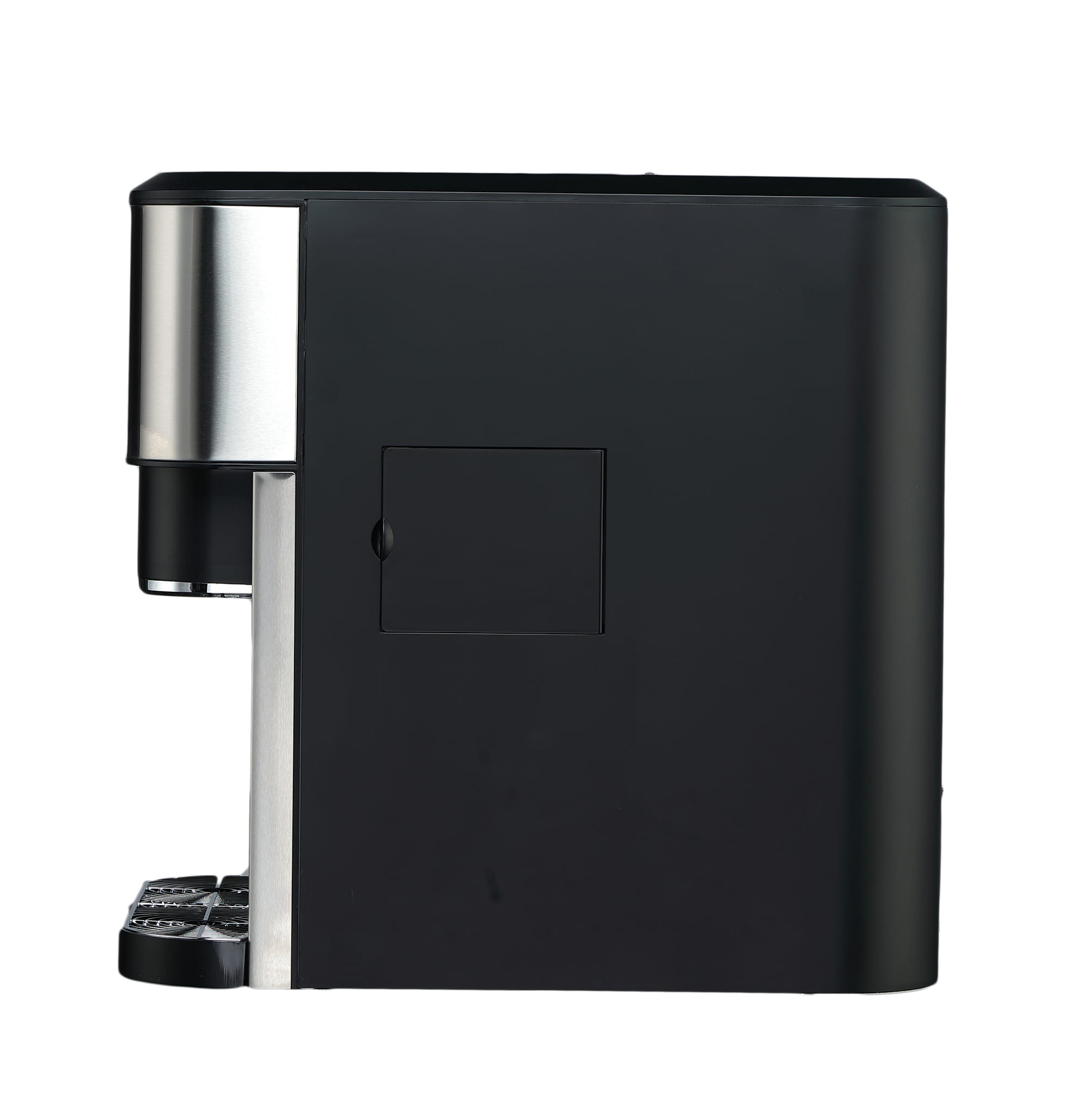 Máquina de hacer hielo portátil para hacer cubos de hielo de 33 libras al día, de color negro (EFIC245-SS)