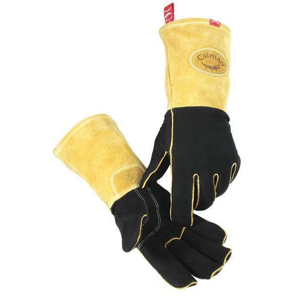 Guantes de soldadura Caiman MIG/Stick, Palma de alce, L, par - 1852-5.