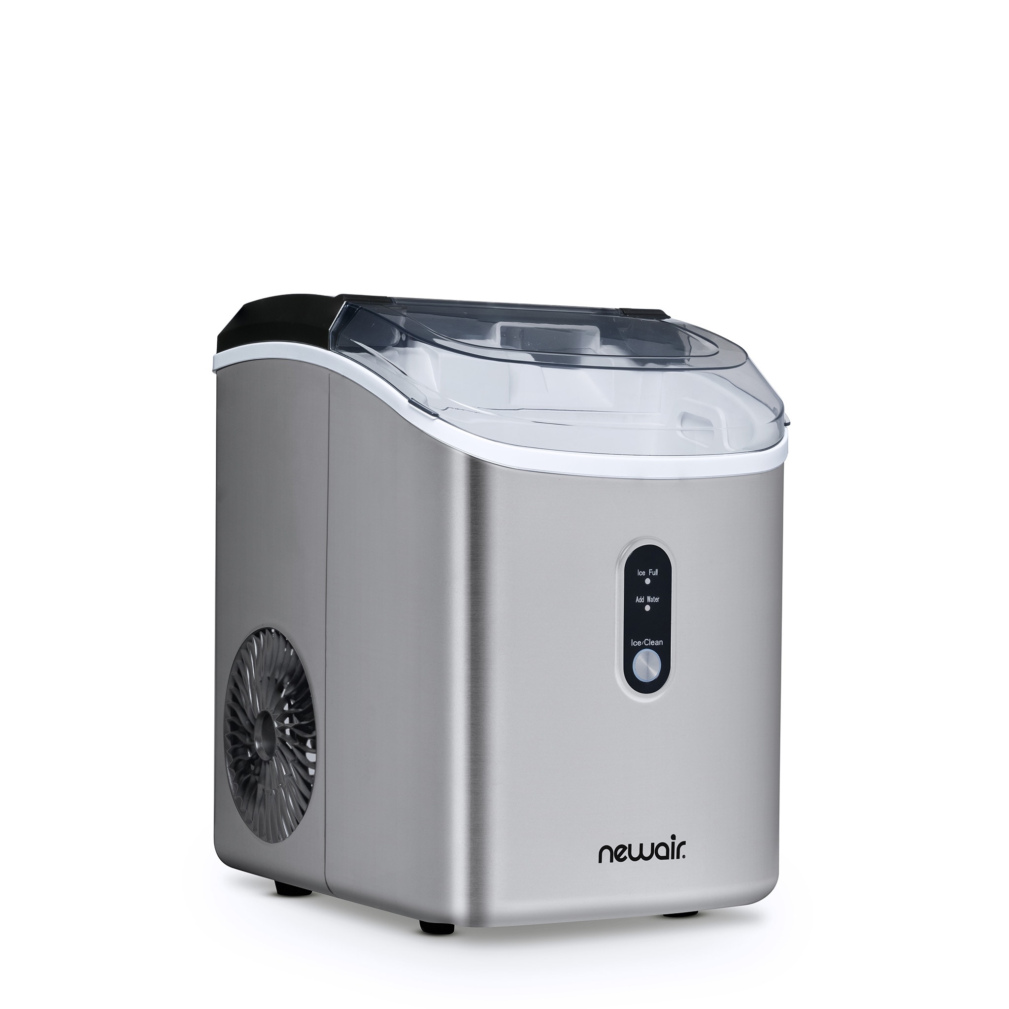 Máquina de hielo de pepita que produce 26 lb de hielo al día (Acero inoxidable) NIM026SSN0