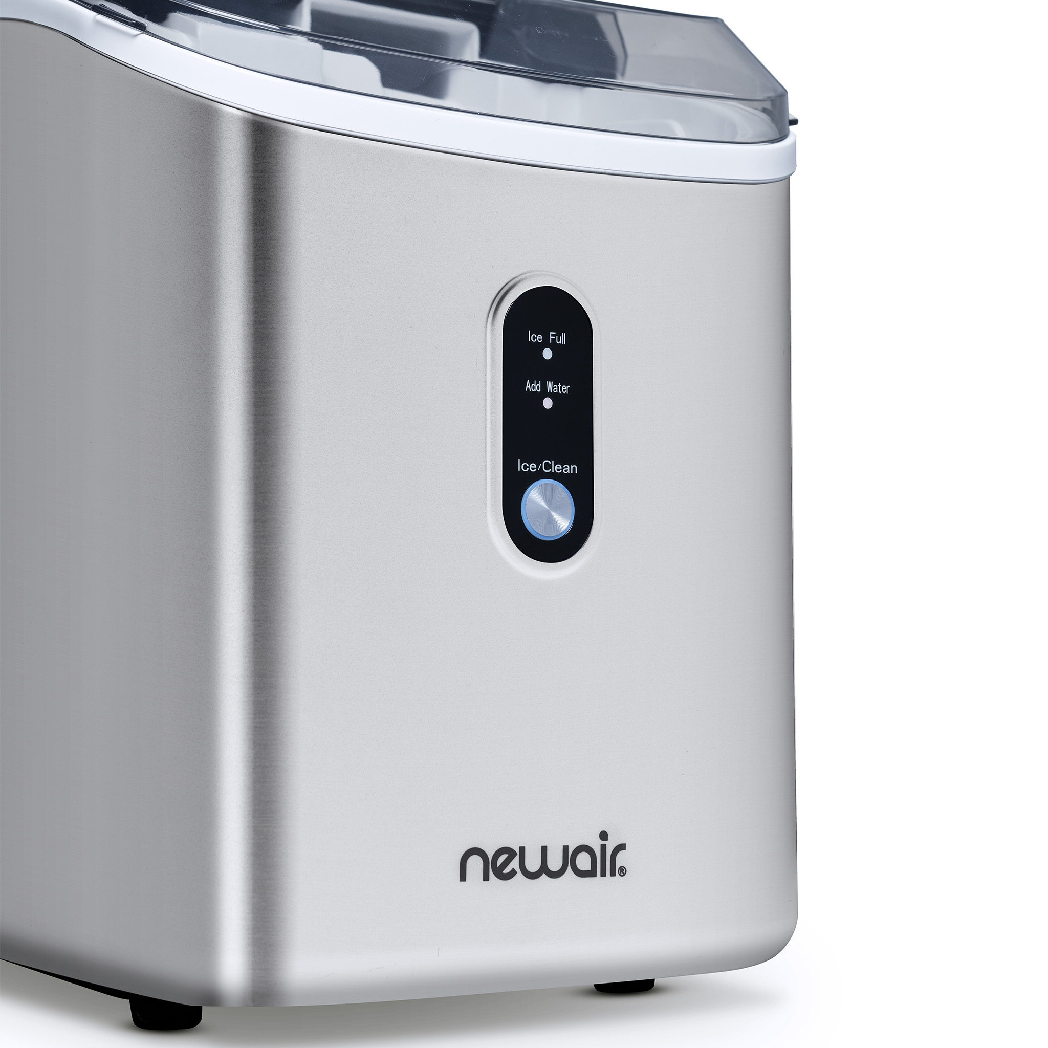 Máquina de hielo de pepita que produce 26 lb de hielo al día (Acero inoxidable) NIM026SSN0