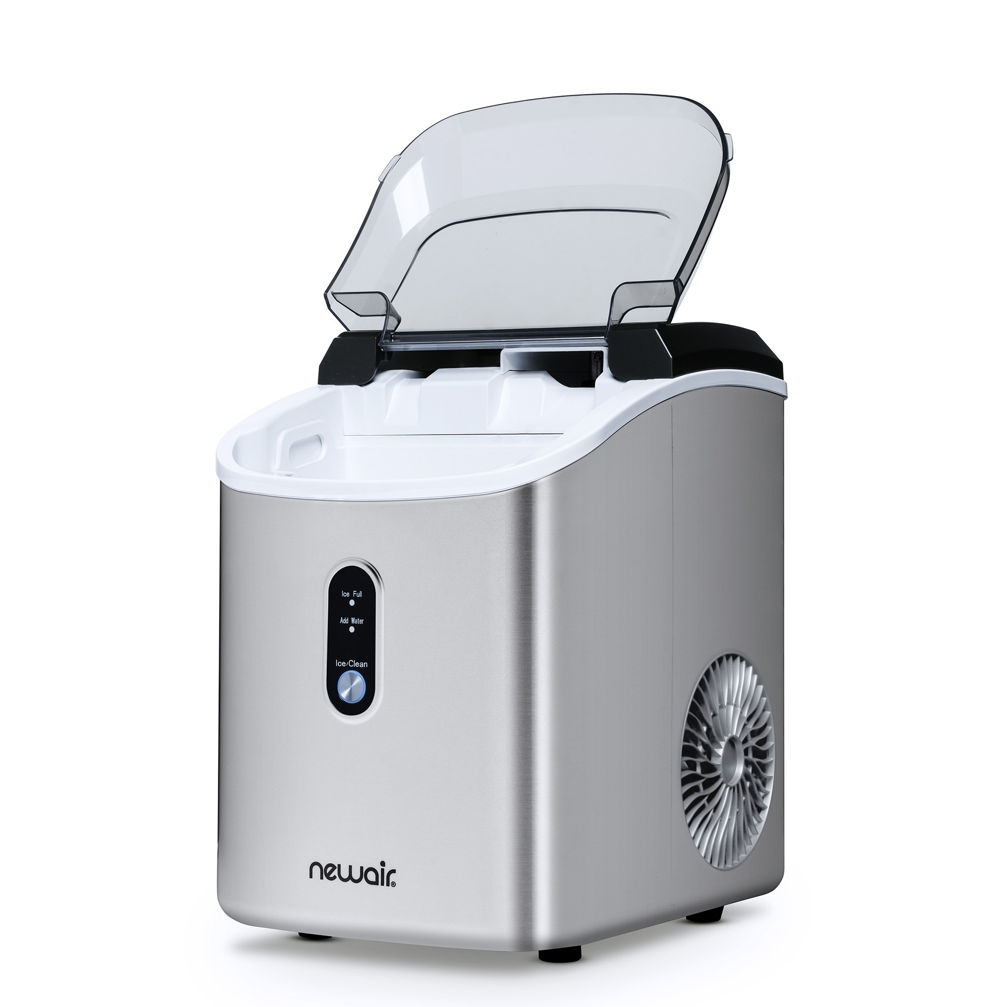 Máquina de hielo de pepita que produce 26 lb de hielo al día (Acero inoxidable) NIM026SSN0