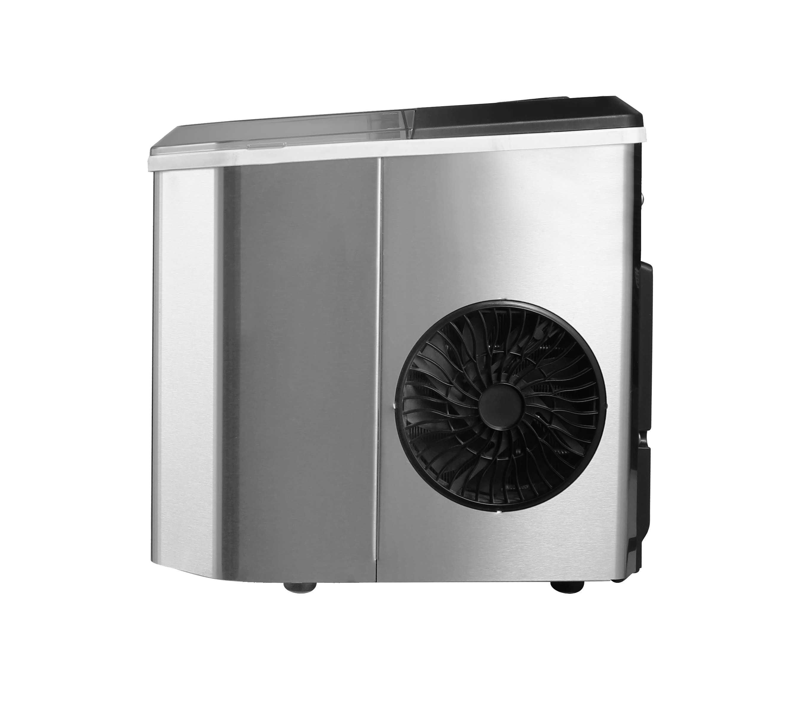 Máquina de Hielo en Forma de Bala para la Encimera de Frigidaire que Produce 26 lbs de Hielo al Día (Acero Inoxidable) EFIC149-SS