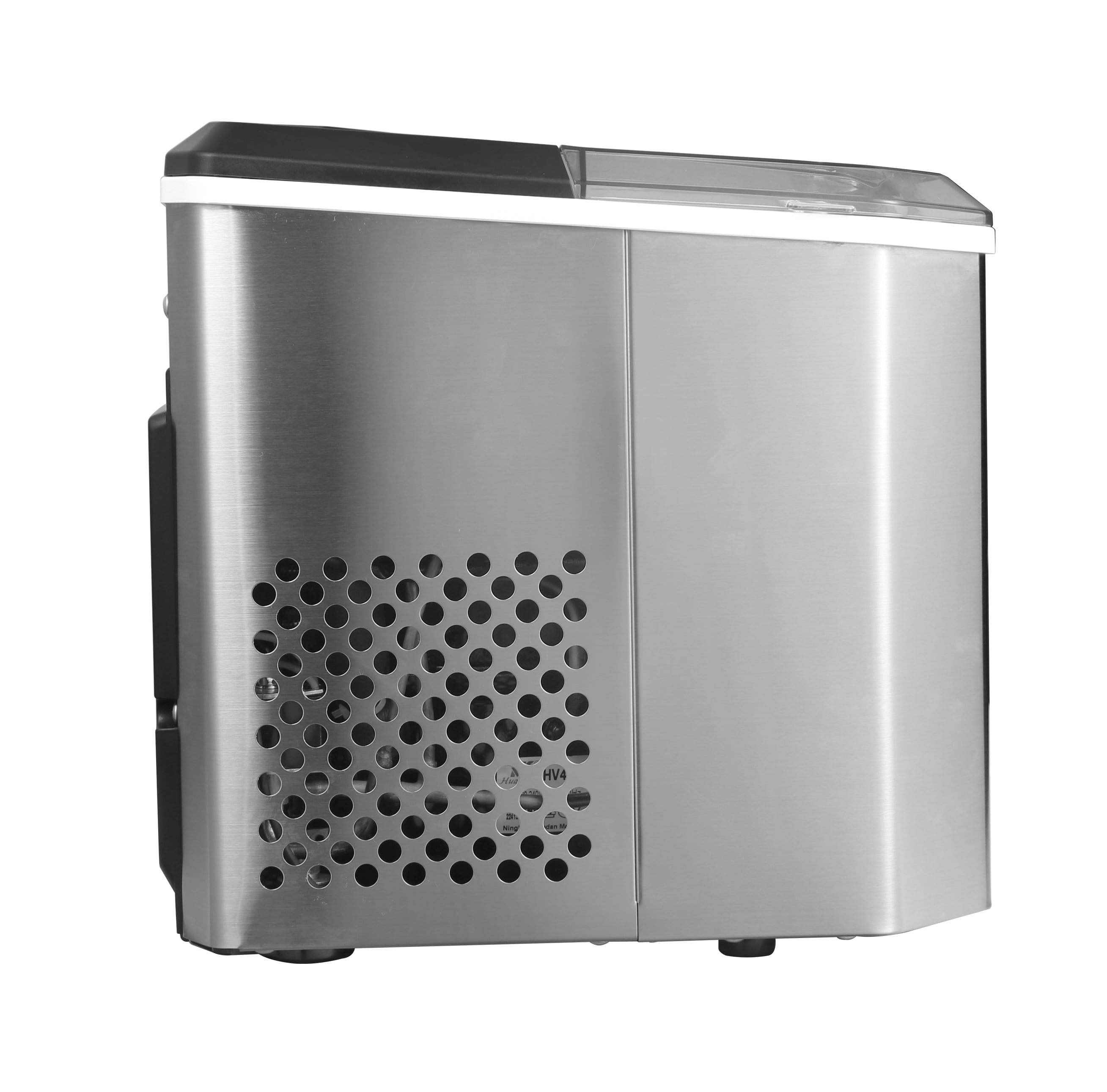 Máquina de Hielo en Forma de Bala para la Encimera de Frigidaire que Produce 26 lbs de Hielo al Día (Acero Inoxidable) EFIC149-SS