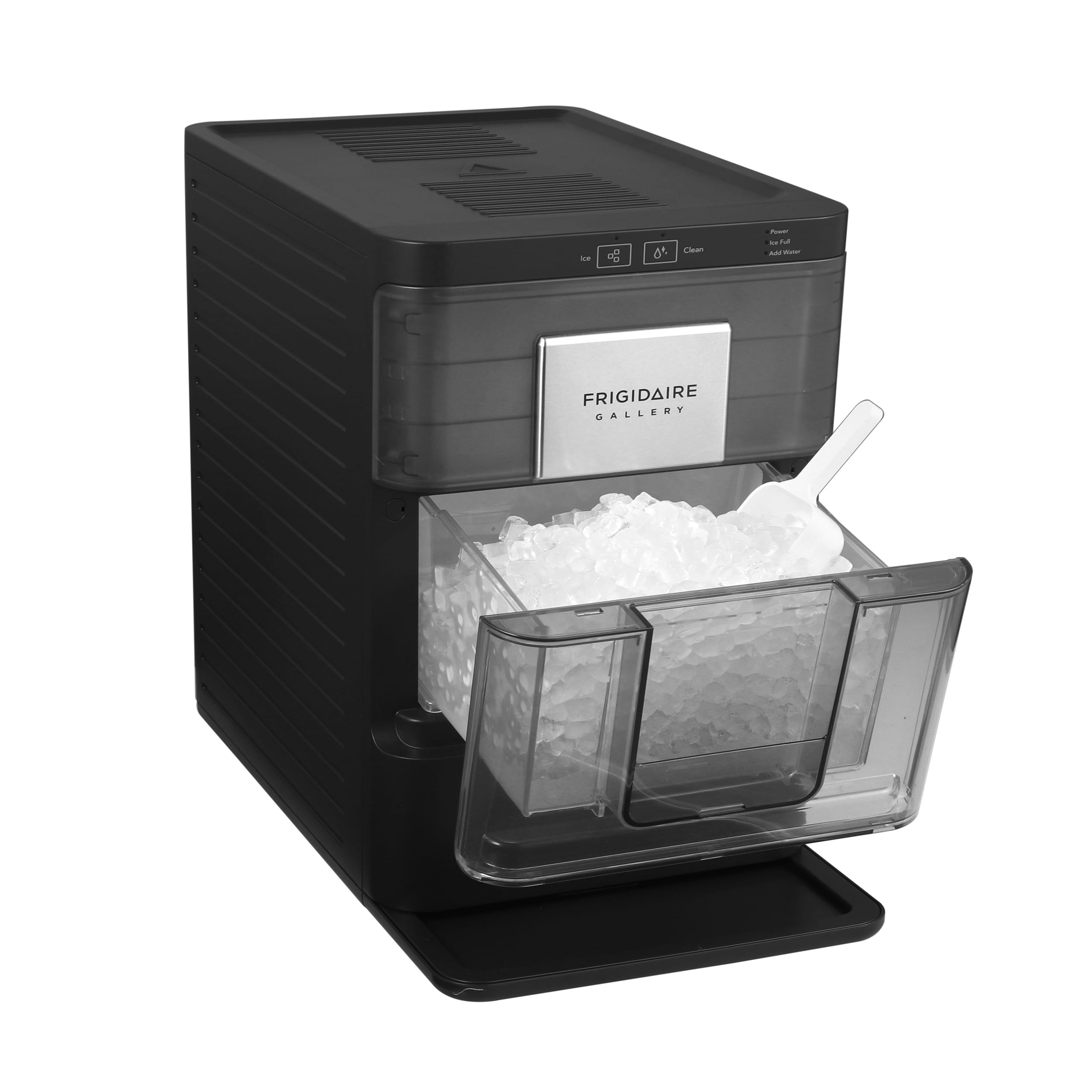 Máquina para Hacer Hielo en Cubitos de 44 libras al día en Mostrador (Negra)