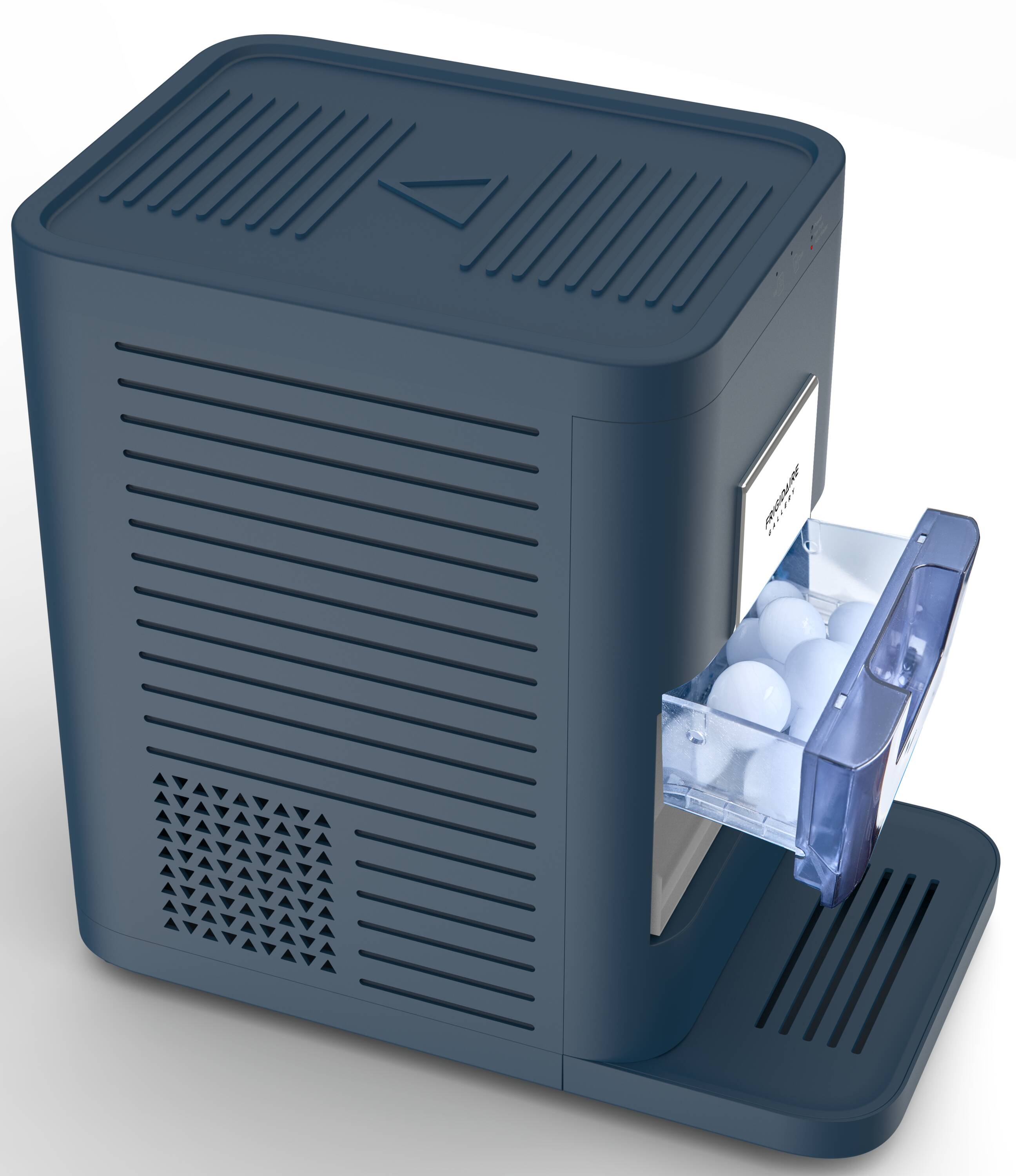 Máquina de hacer hielo artesanal de encimera Frigidaire de 44 libras por día (azul) EFIC236-NAVY