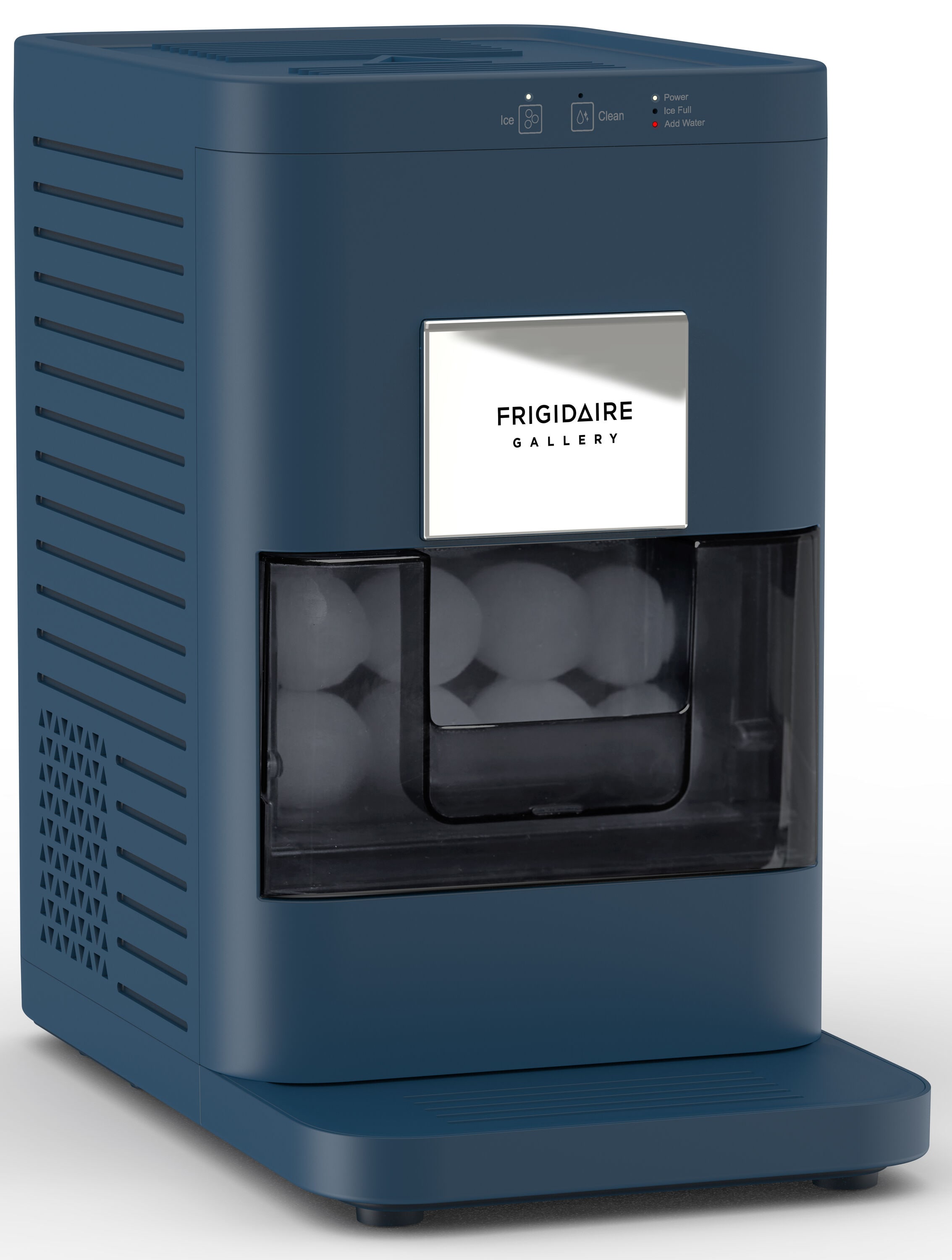 Máquina de hacer hielo artesanal de encimera Frigidaire de 44 libras por día (azul) EFIC236-NAVY