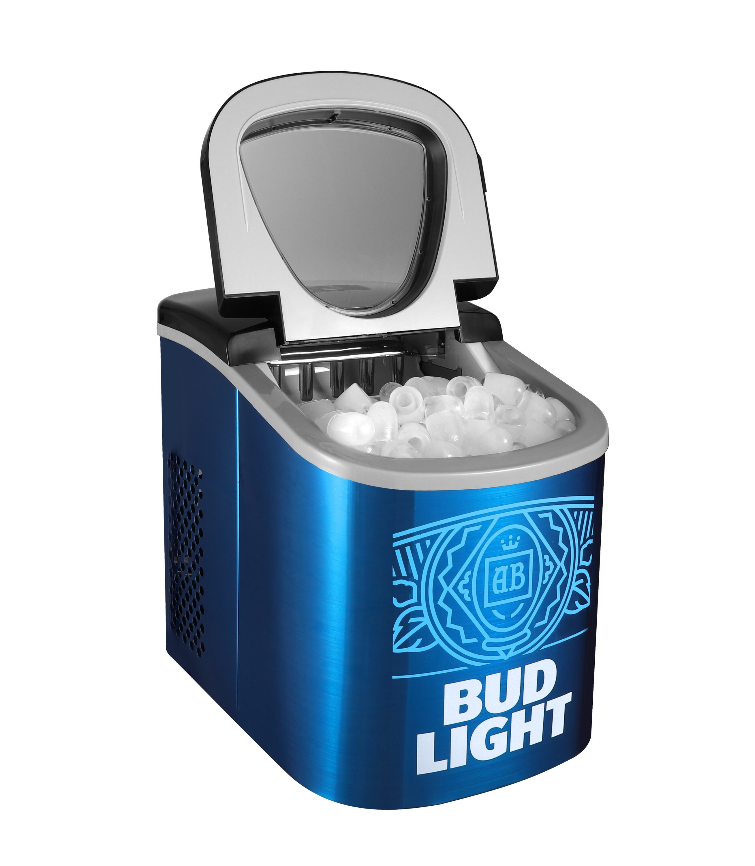 Fabricador de hielo tipo bala Frigidaire de 26 libras por día (Azul)