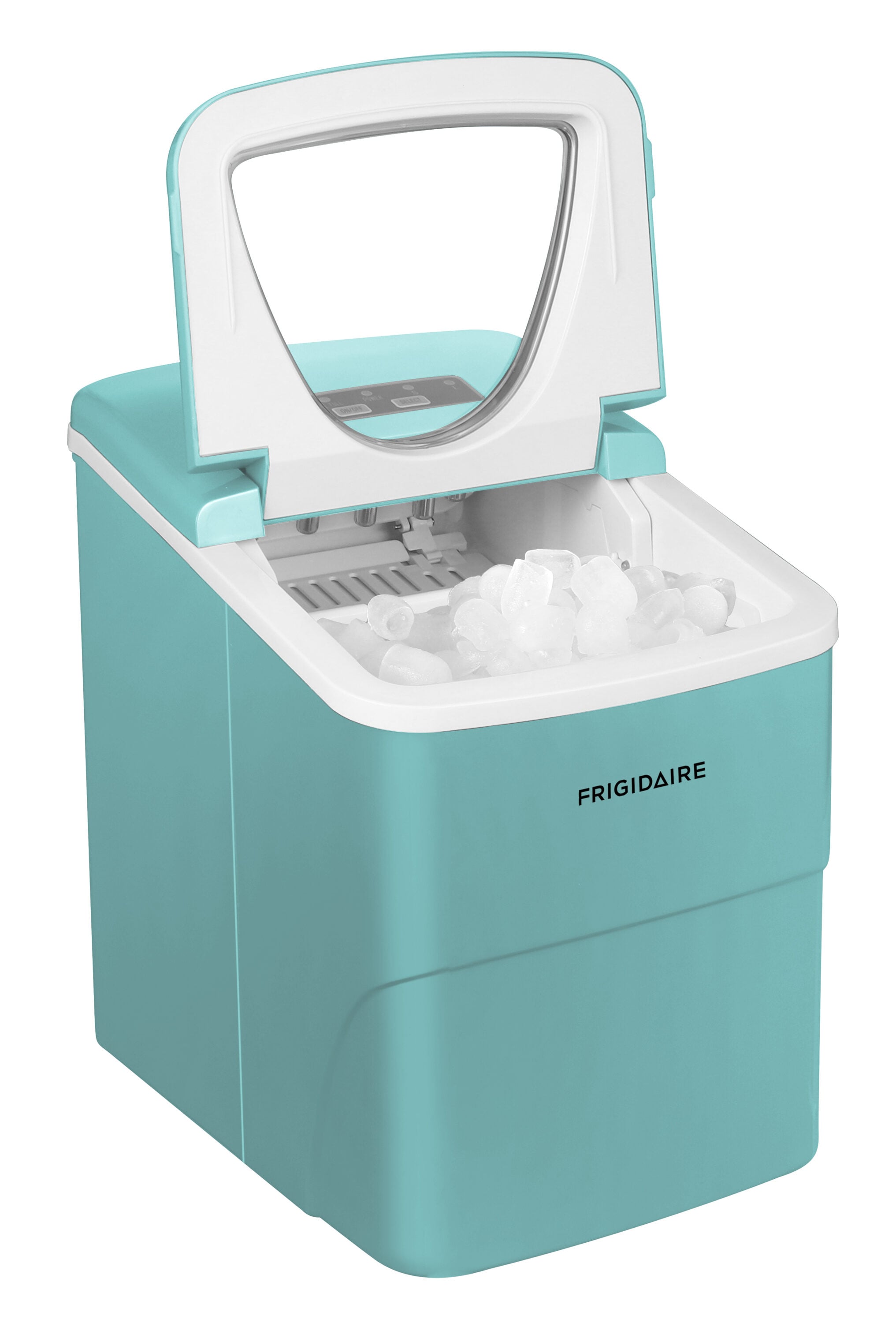 Fabricador de hielo en balas Frigidaire de 26 libras por día (azul) EFIC108-AZUL
