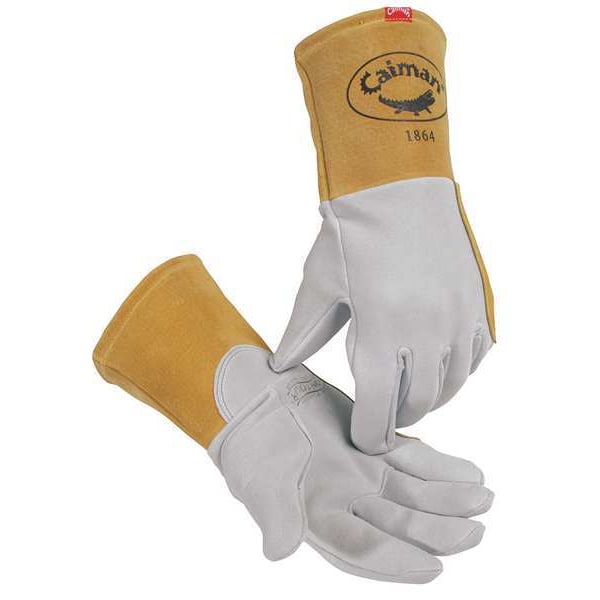 Guantes de soldadura TIG Caimán, con palma de ciervo, XL, PR - 1864-6