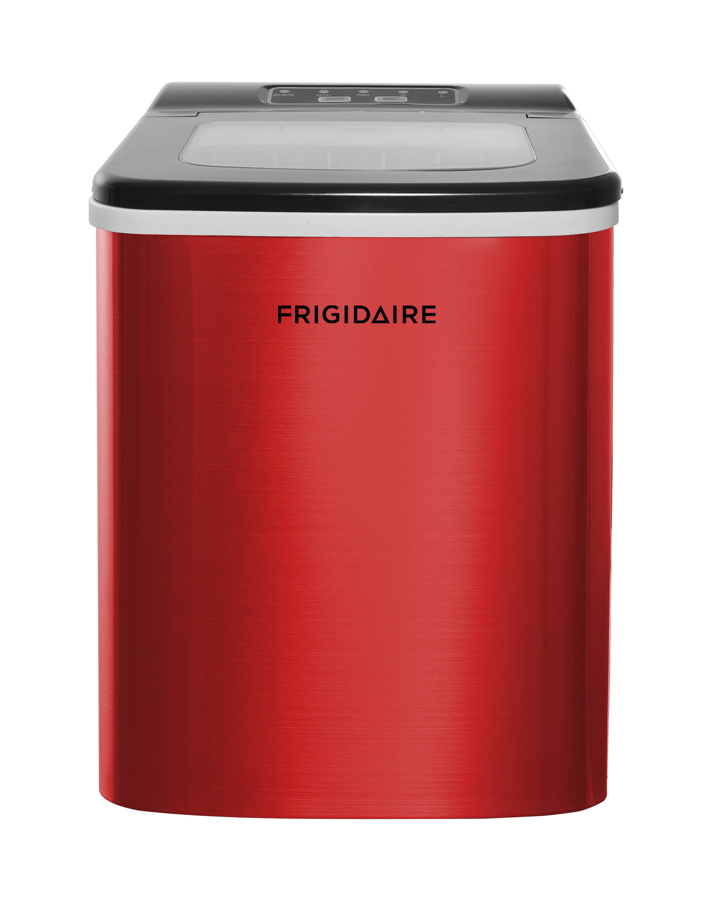Máquina de hielo tipo bala de 26 libras por día Frigidaire (Roja) EFIC121-SSRED
