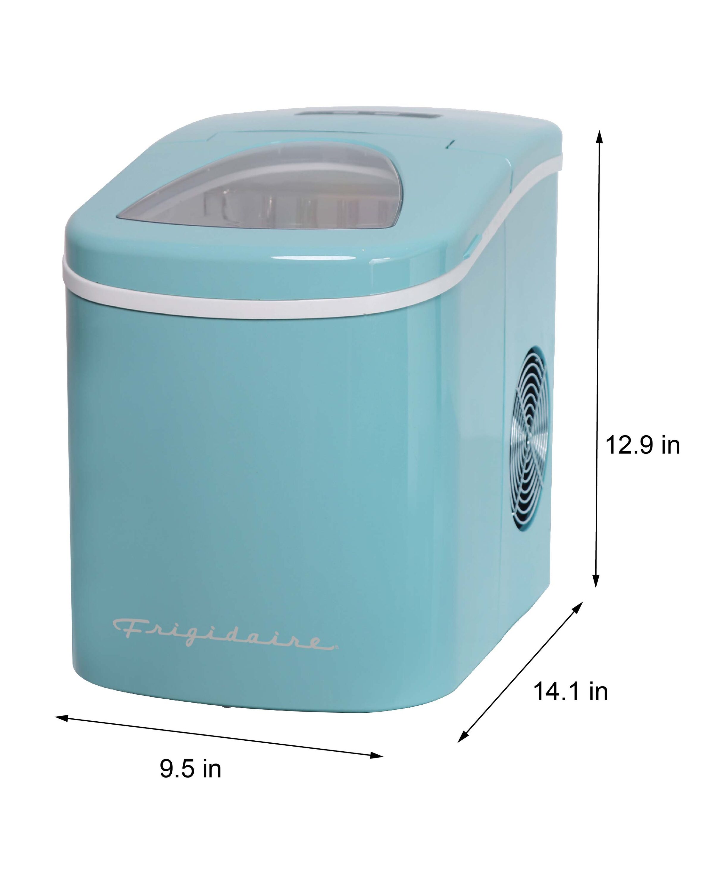 Máquina de hacer hielo Frigidaire de 26 libras por día (Azul) EFIC113-AZUL