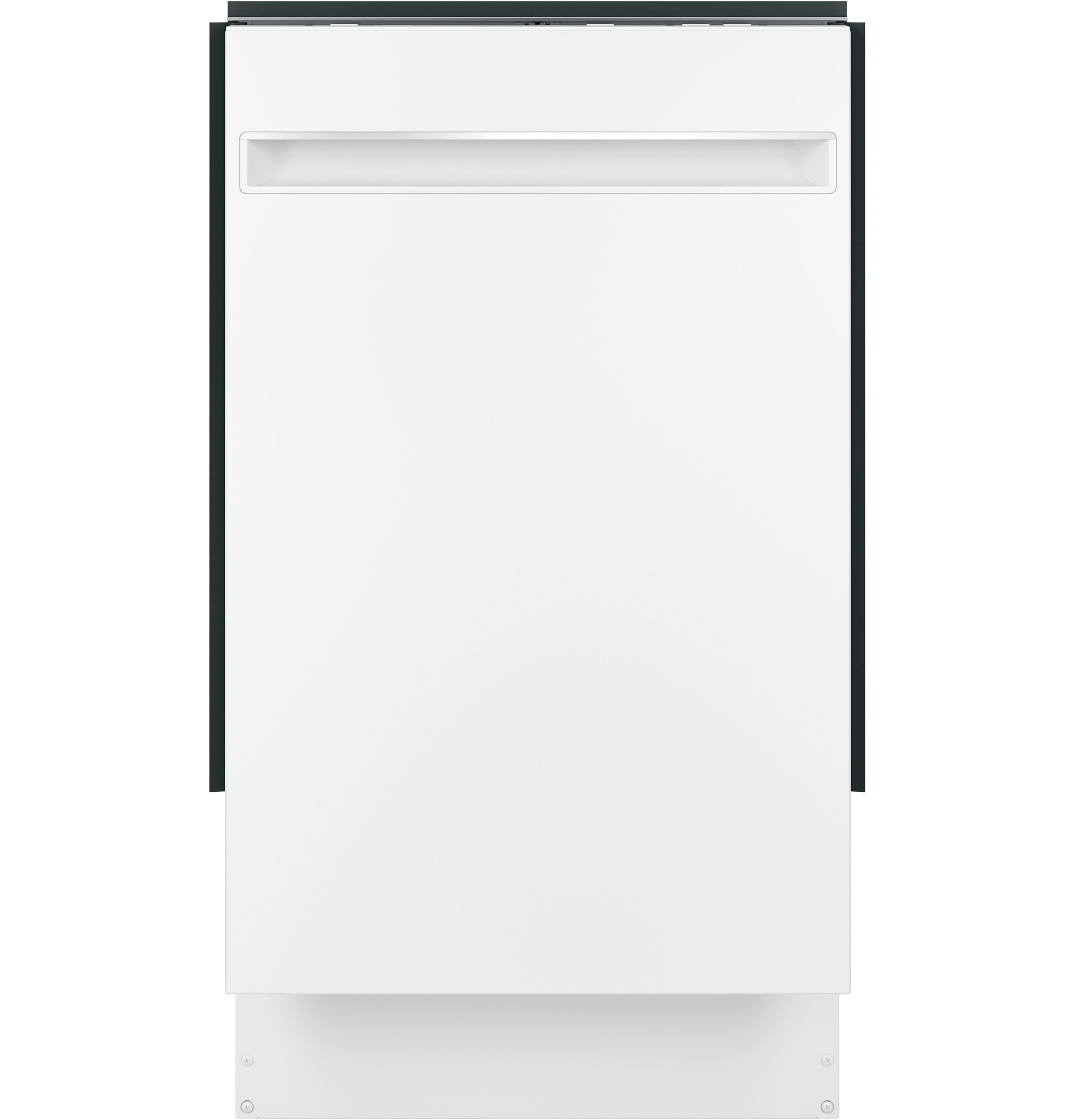 Lavavajillas empotrado GE Profile de 18 pulgadas con control superior (blanco) con certificación ENERGY STAR, nivel de sonido muy silencioso de 47 decibeles modelo PDT145SGLWW.
