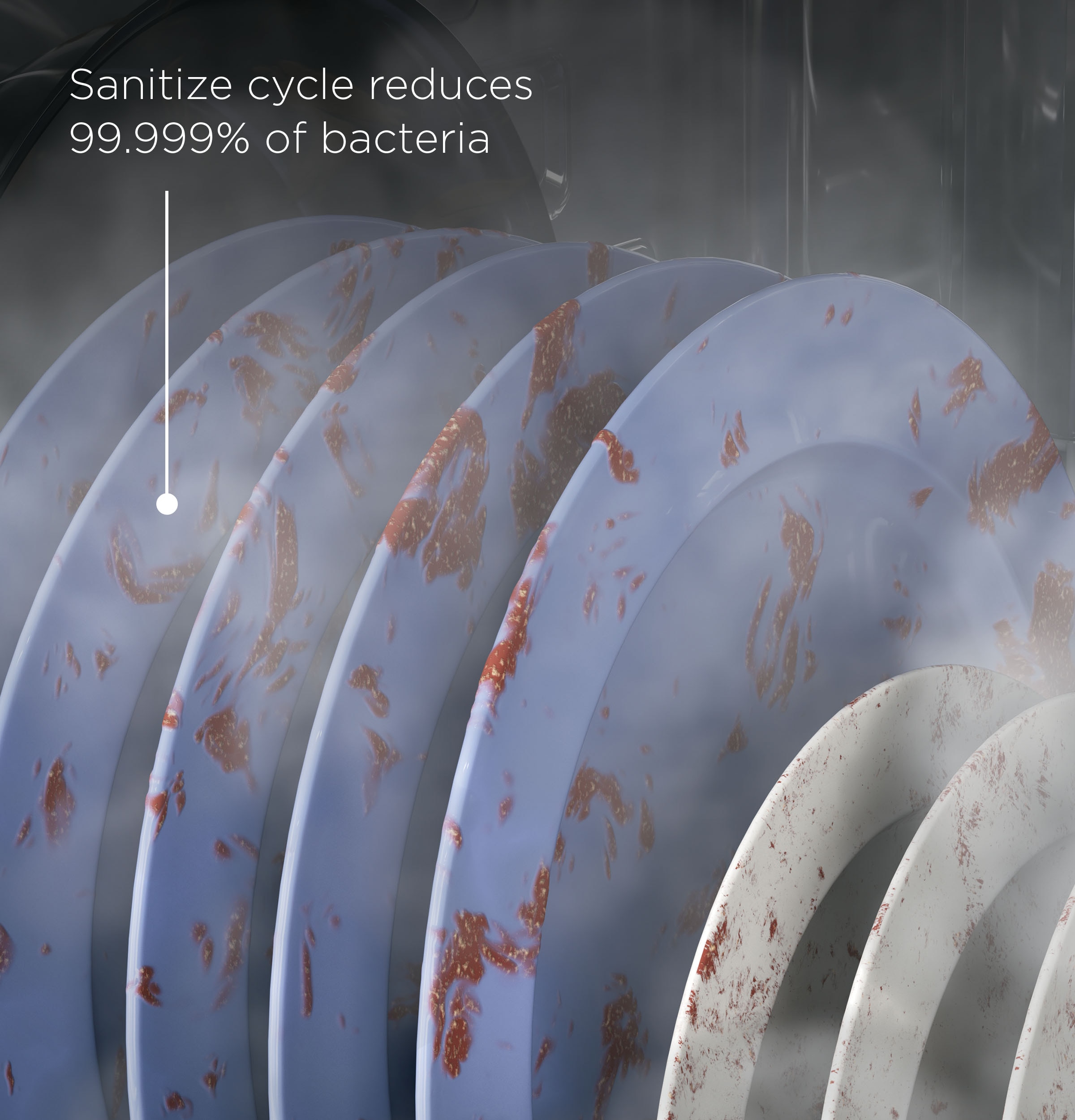 Lavavajillas empotrado GE Profile de 18 pulgadas con control superior (blanco) con certificación ENERGY STAR, nivel de sonido muy silencioso de 47 decibeles modelo PDT145SGLWW.