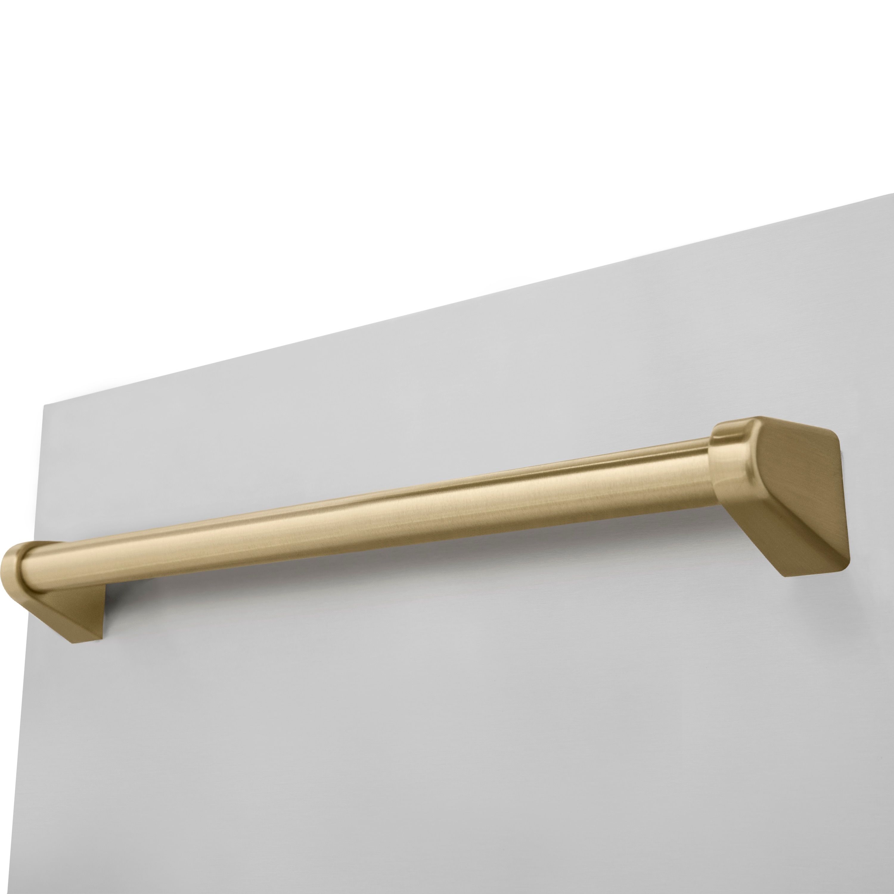 Lavavajillas Empotrado de Control Superior de 18 pulgadas de la Edición Autógrafo de ZLINE KITCHEN & BATH con Tercer Estante (Tina de Acero Inoxidable con Panel de Acero Inoxidable y Mango en Bronce Champán) ENERGY STAR, Nivel de Sonido Estandar de 51 Decibeles DWVZ-304-18-CB.