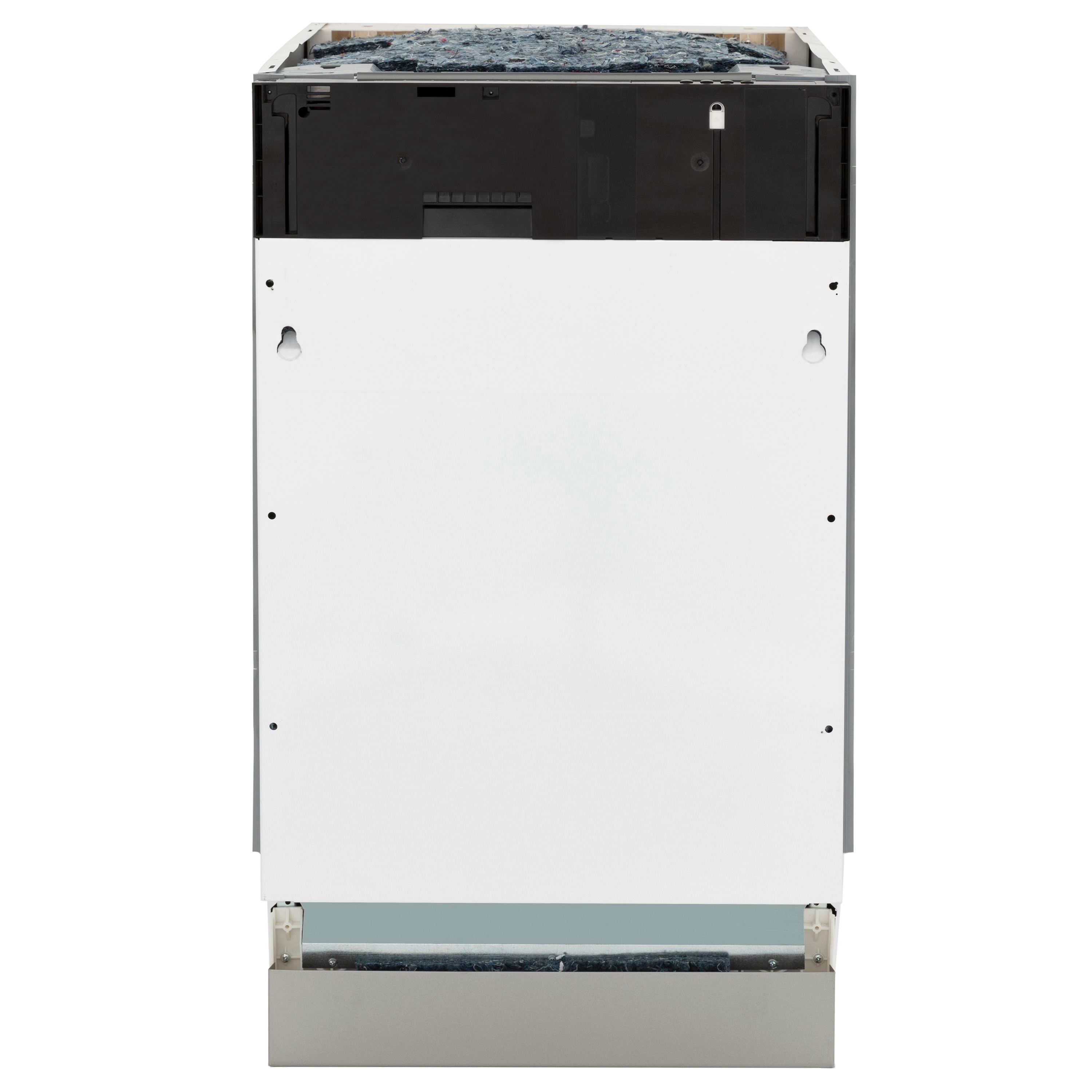 Lavavajillas Empotrable de 18 pulgadas de ZLINE KITCHEN & BATH con Tercer Estante (Panel listo) ENERGY STAR, Nivel de Sonido Estándar de 51 Decibeles DWVZ-18-MB