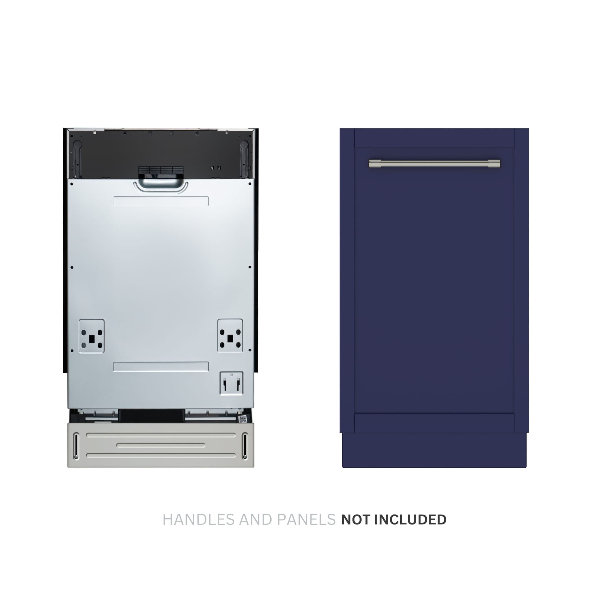 Lavavajillas empotrable de control superior de 18 pulgadas KoolMore (acero inoxidable), Nivel de sonido estándar de 52 decibeles bajo KM-DW1852-PR.