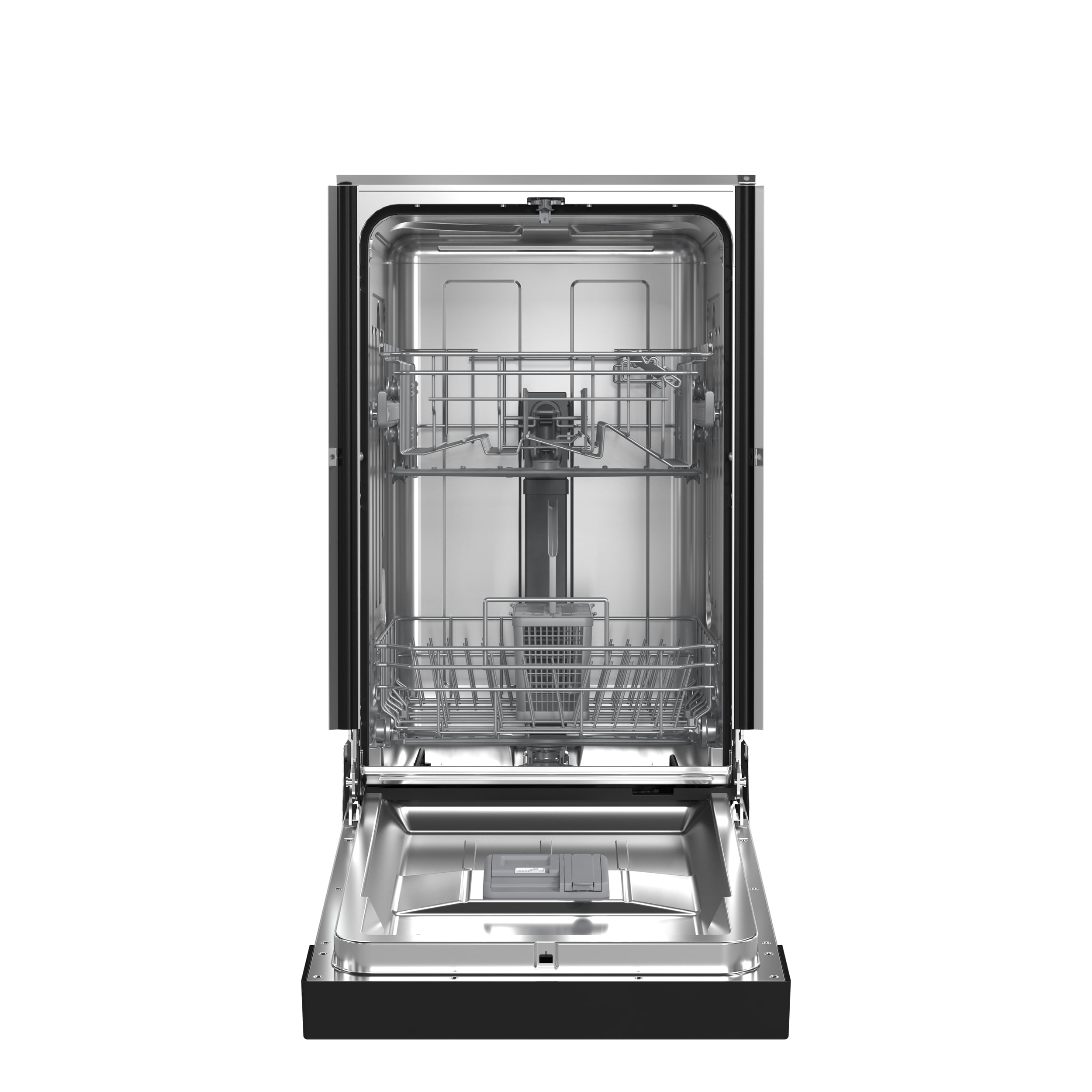 Lavavajillas Integrado de 18 pulgadas con Control Frontal FORNO (Acero Inoxidable) ENERGY STAR, Nivel de Sonido Estándar de 52 decibeles FDWBI8041-18S.