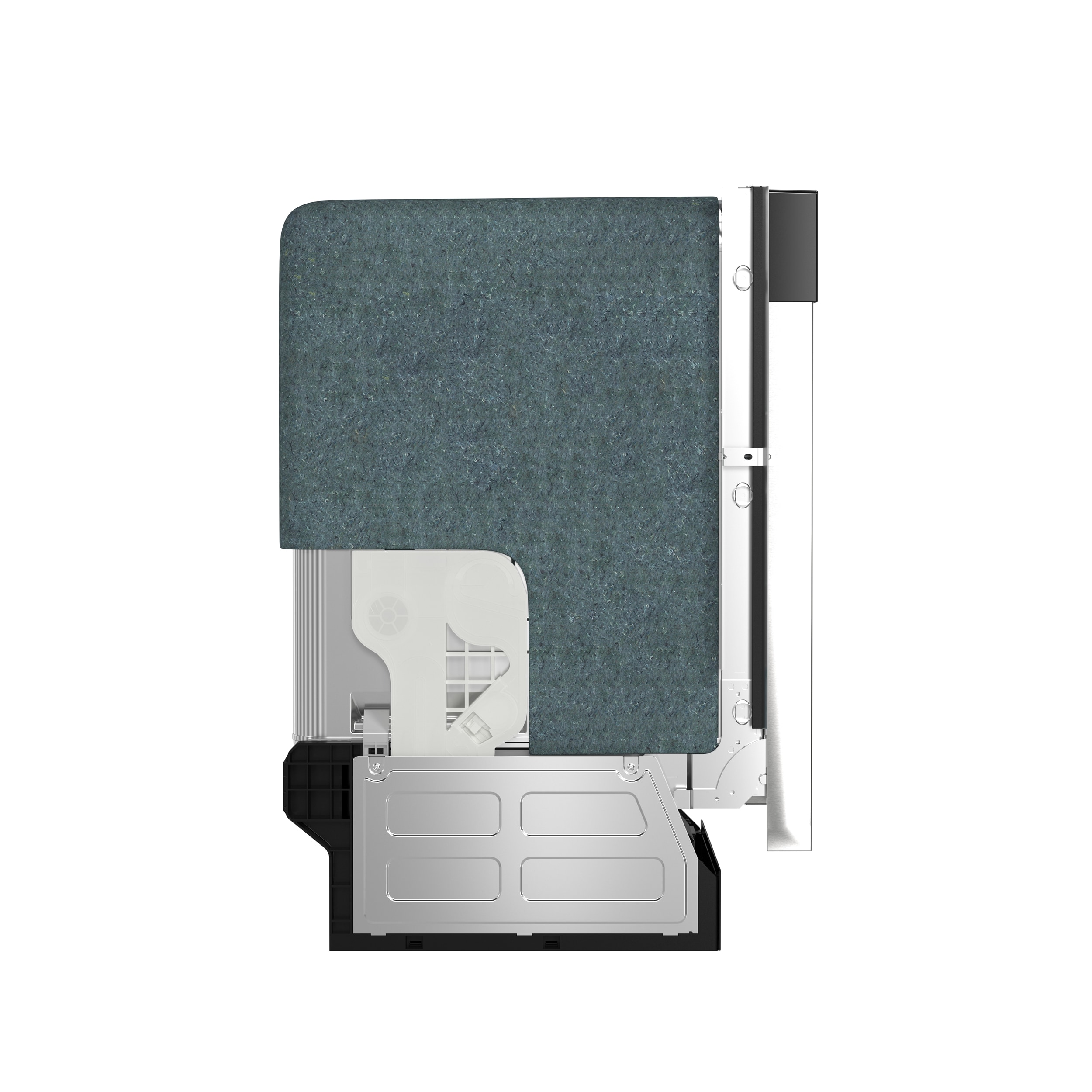 Lavavajillas Integrado de 18 pulgadas con Control Frontal FORNO (Acero Inoxidable) ENERGY STAR, Nivel de Sonido Estándar de 52 decibeles FDWBI8041-18S.