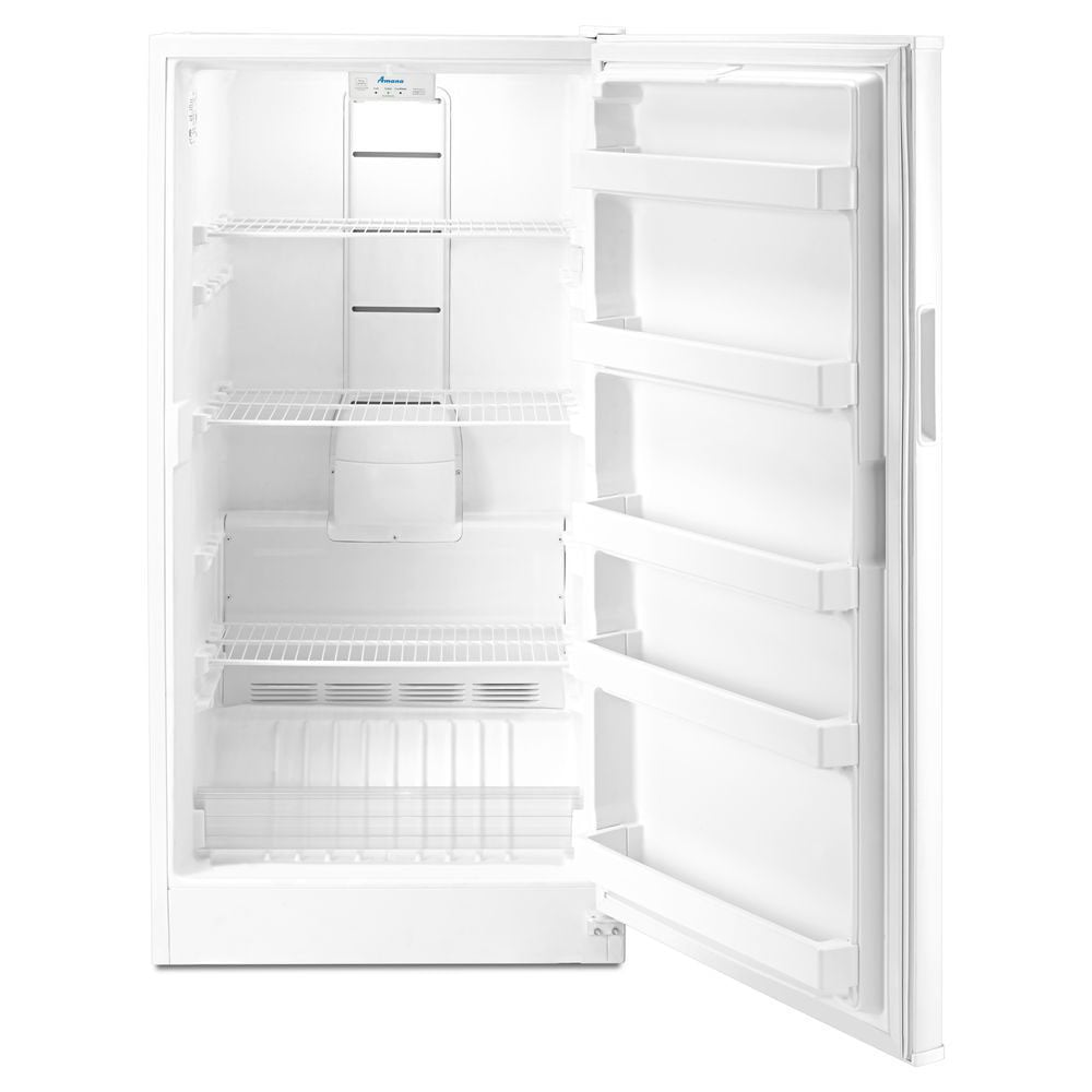 Congelador vertical sin escarcha de 15.7 pies cúbicos (blanco) Amana AZF33X16DW