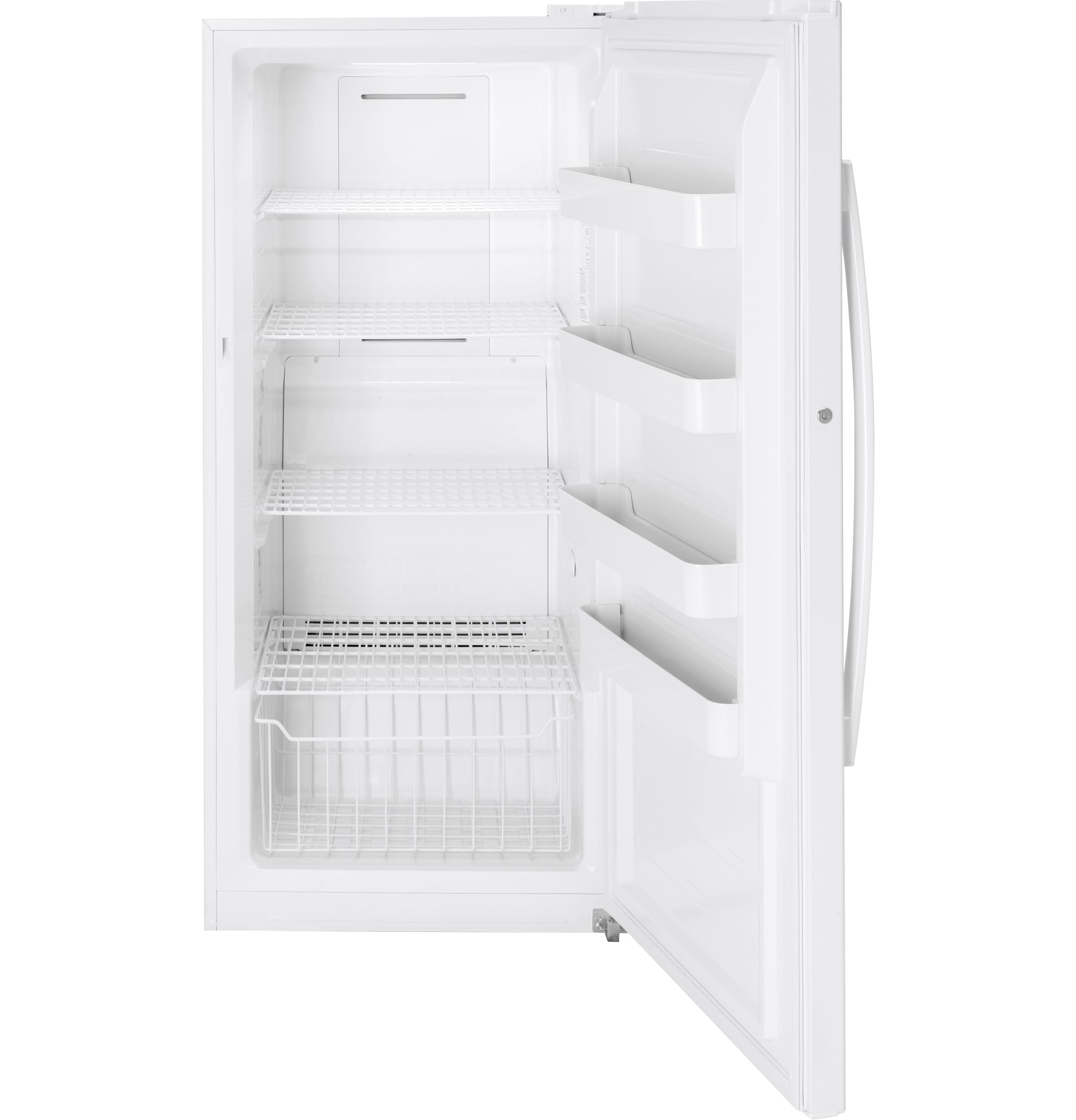 Congelador vertical sin escarcha listo para el garaje de 14.1 pies cúbicos (Blanco)