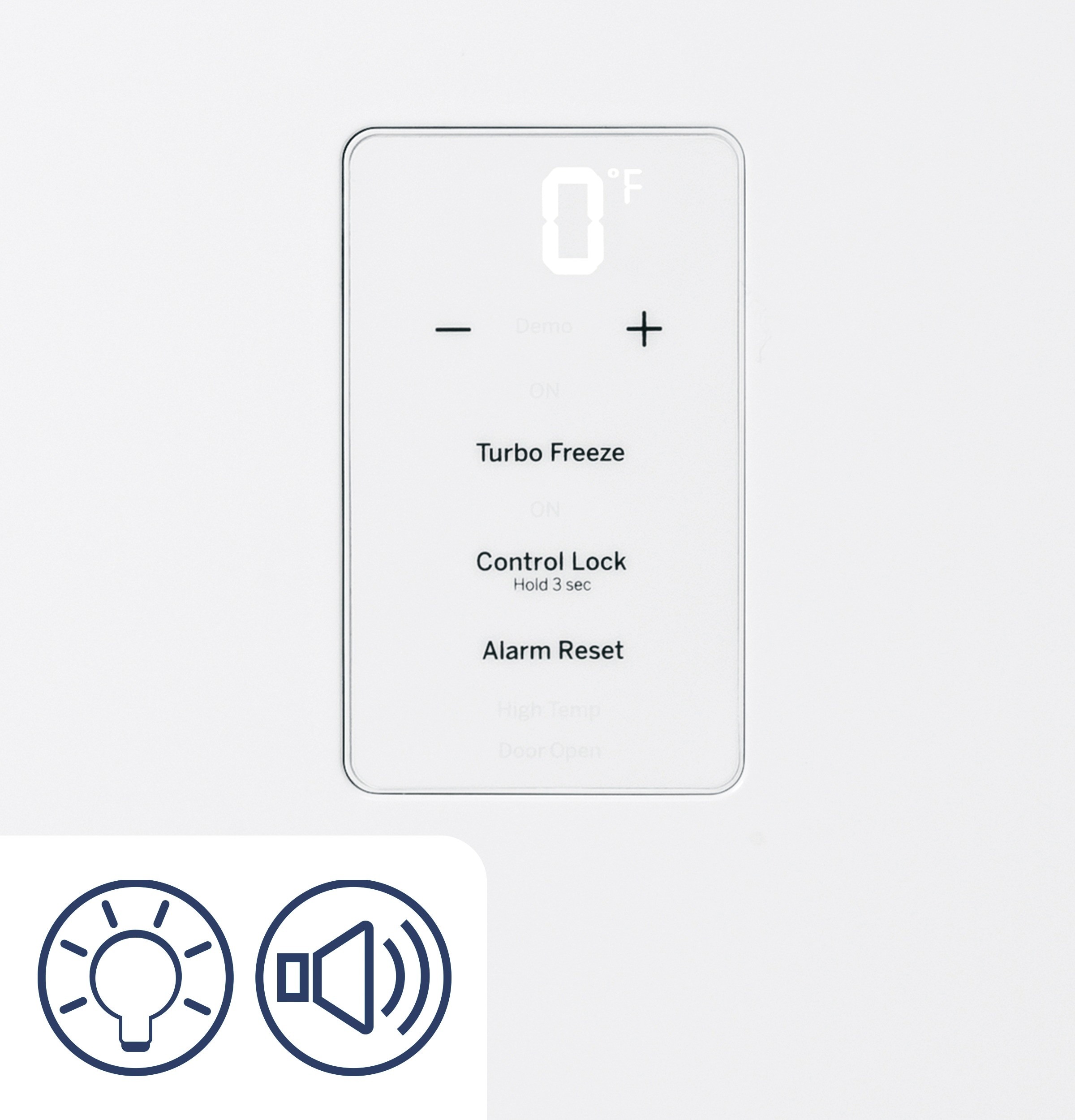 Congelador Vertical sin Escarcha de 17.3 pies cúbicos Listo para Garaje (Blanco)