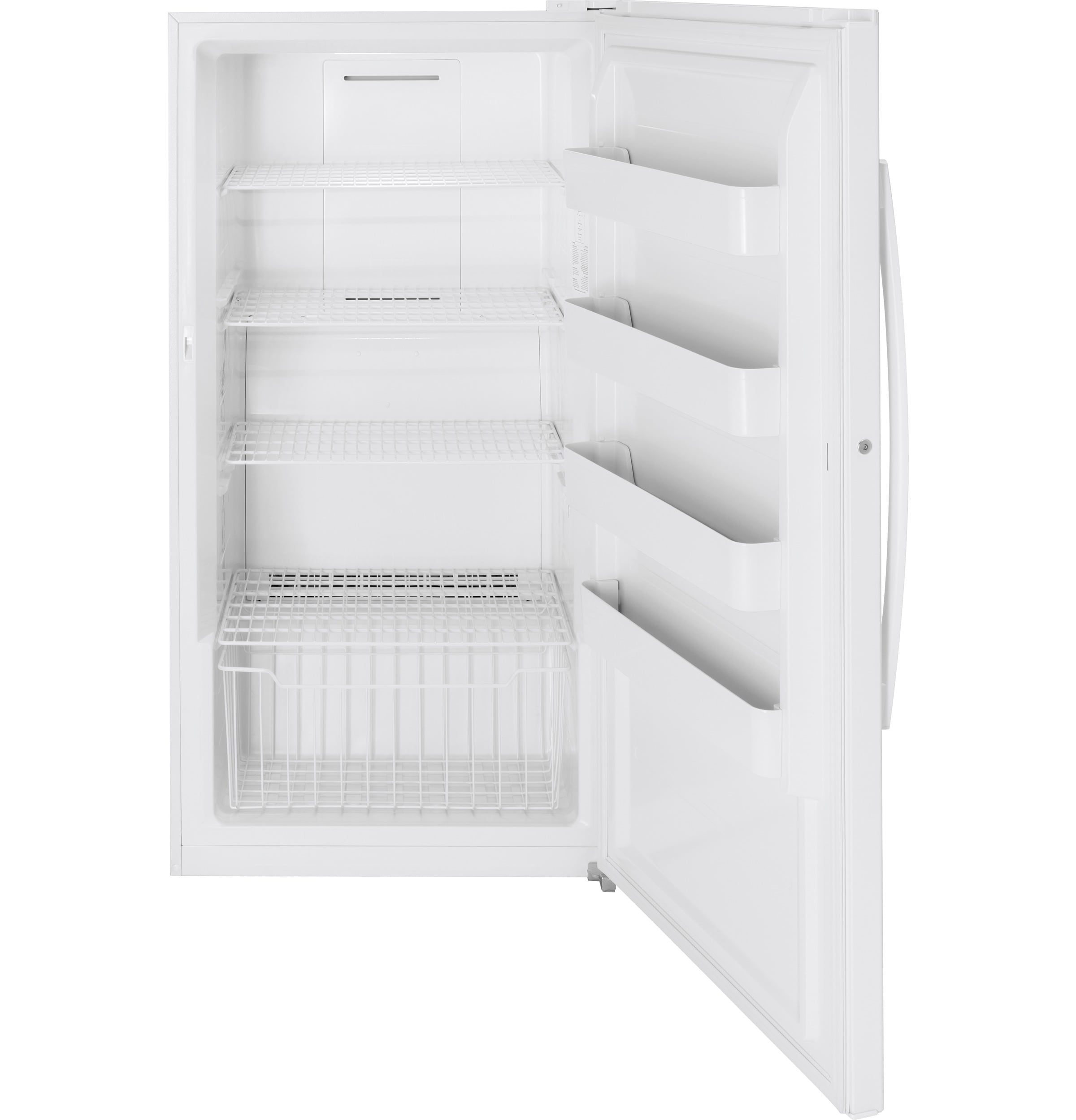 Congelador Vertical sin Escarcha de 17.3 pies cúbicos Listo para Garaje (Blanco)