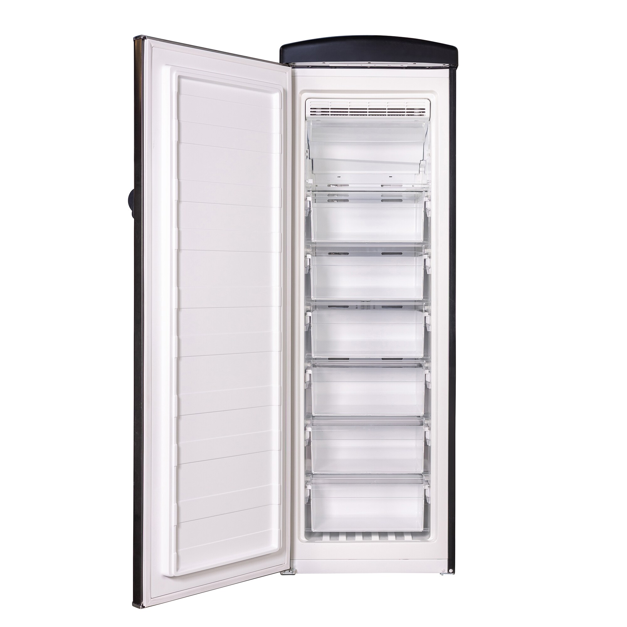 Congelador/Refrigerador vertical convertible ConServ de 8.3 pies cúbicos sin escarcha (negro) FF 830 B