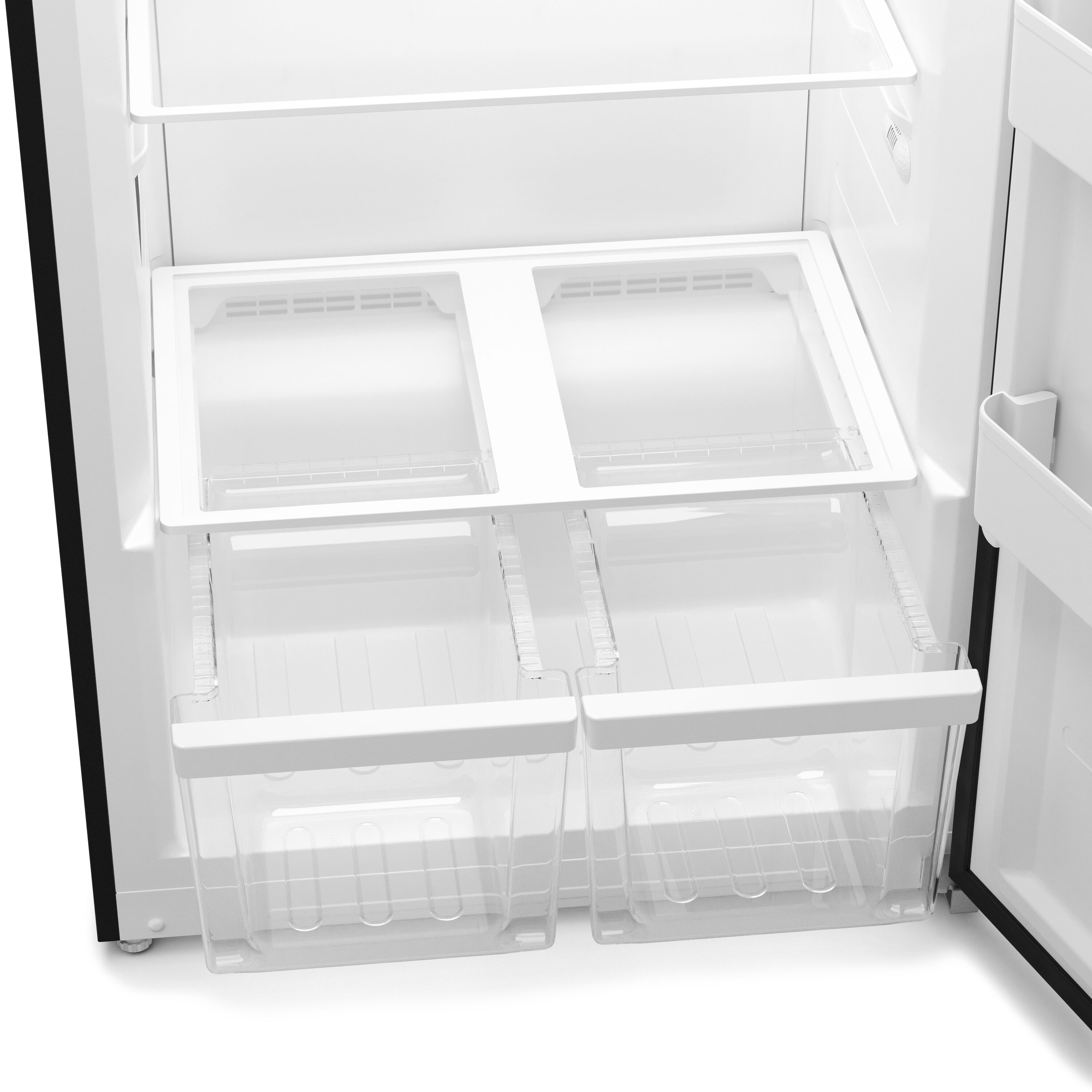 Congelador/Refrigerador Vertical Convertible KoolMore de 21 pies cúbicos, sin escarcha, en color plateado, Certificado ENERGY STAR KM-RUF-21S.