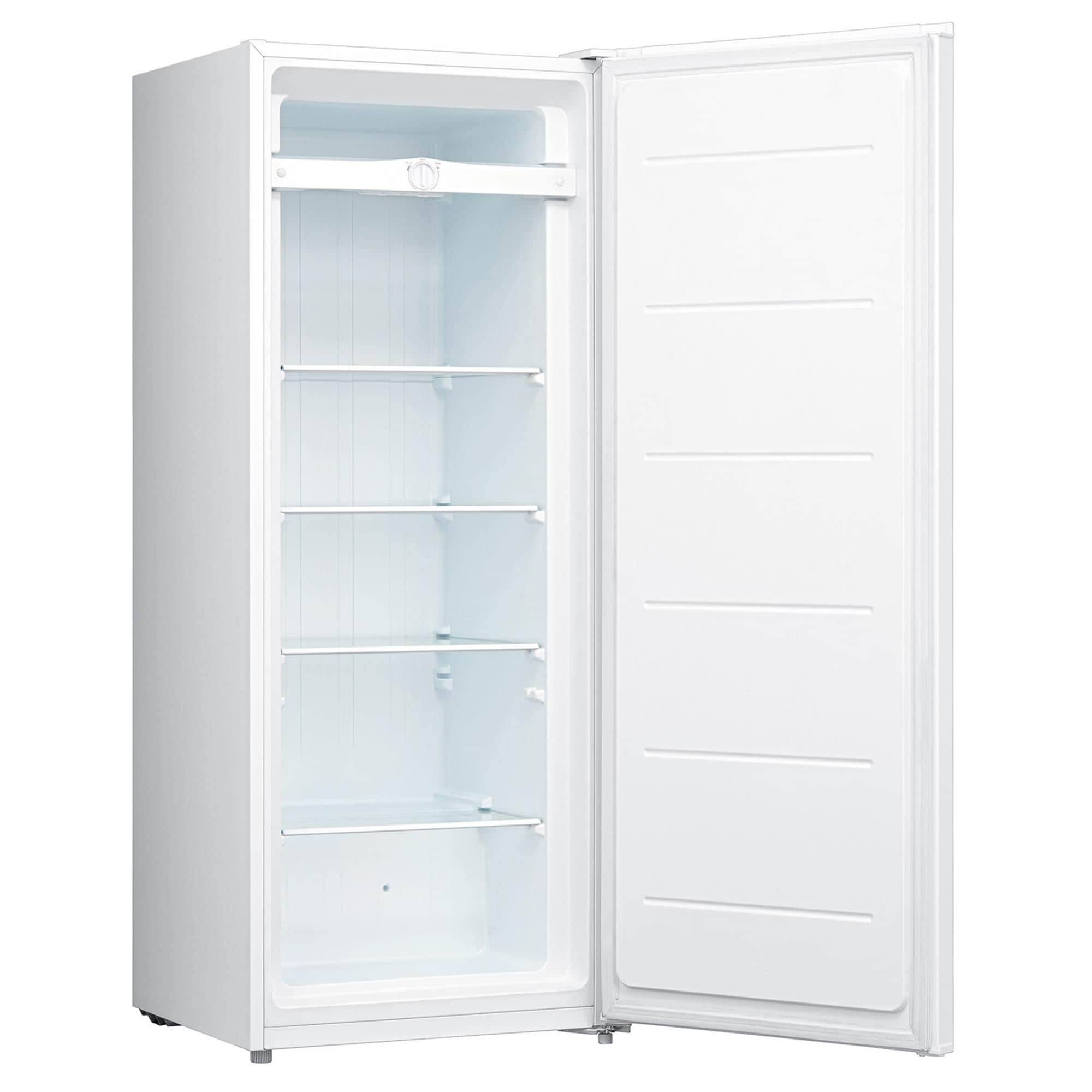 Congelador vertical libre de escarcha de 7 pies cúbicos listo para el garaje (blanco) KTUF196 de Koolatron