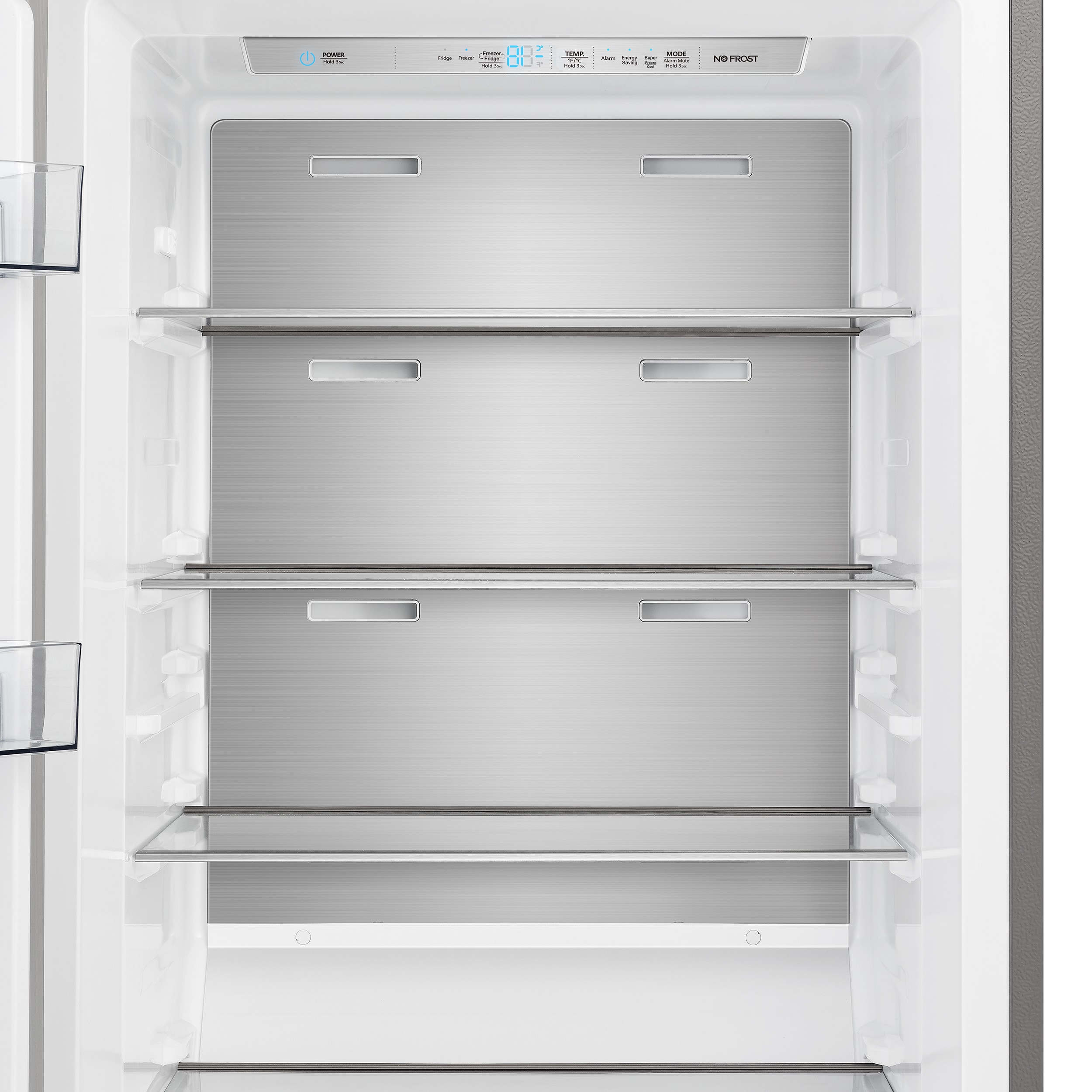 Congelador/Refrigerador Vertical Convertible FORNO Maderno de 13.6 pies cúbicos congelador vertical libre de escarcha (Acero inoxidable) Certificado ENERGY STAR FFFFD1722-32LS
