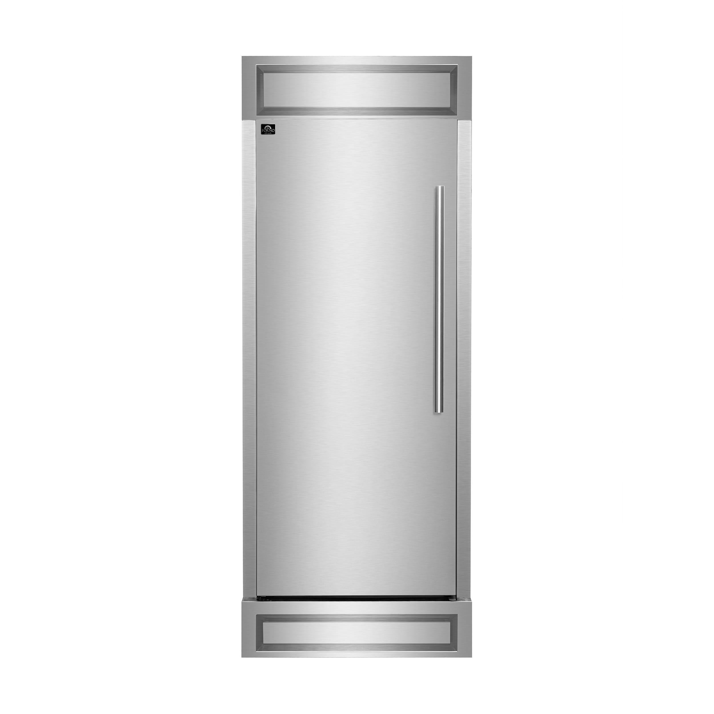 Congelador/Refrigerador Vertical Convertible FORNO Maderno de 13.6 pies cúbicos congelador vertical libre de escarcha (Acero inoxidable) Certificado ENERGY STAR FFFFD1722-32LS