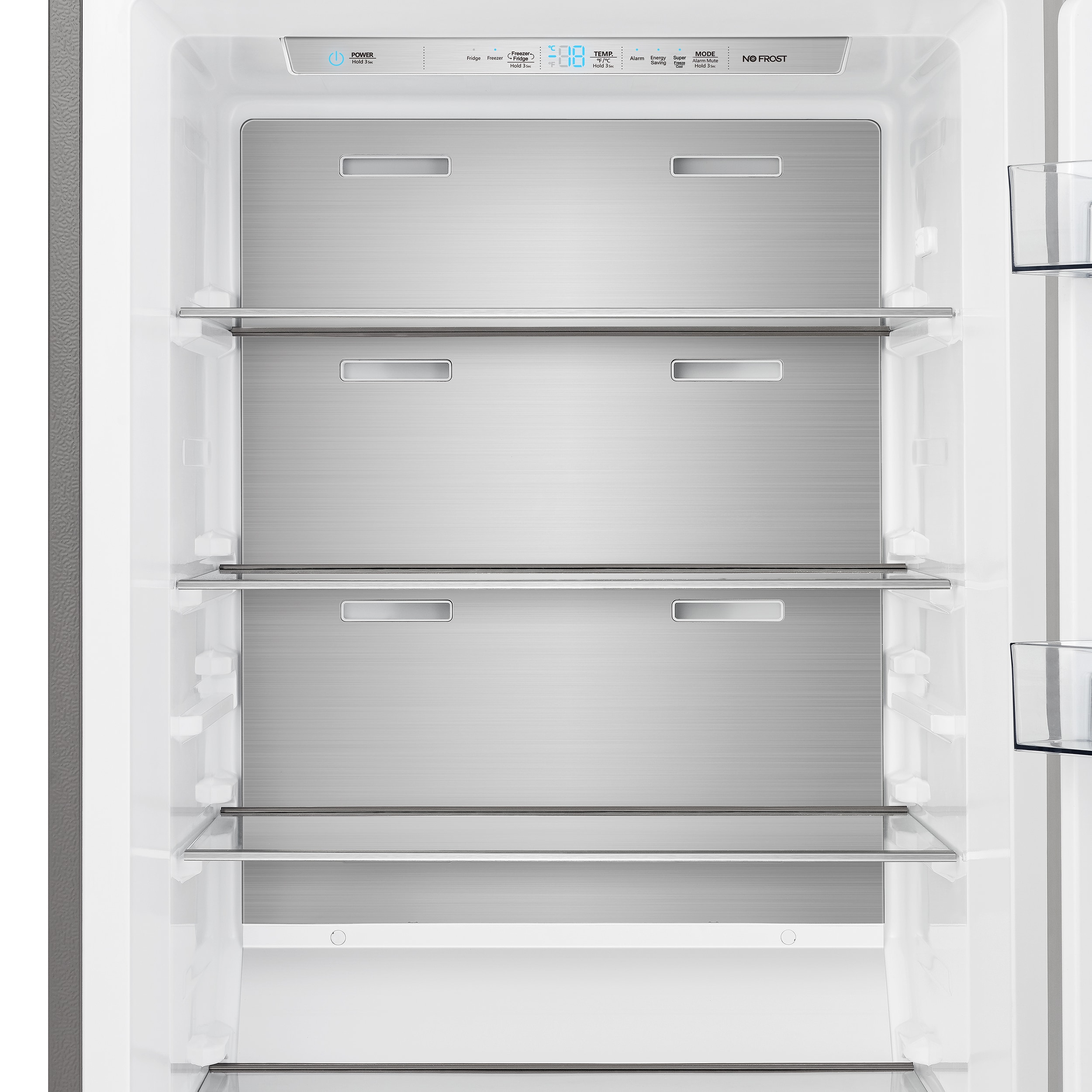 Congelador/Refrigerador Vertical Convertible FORNO Maderno de 13.6 pies cúbicos sin escarcha (Acero Inoxidable) Certificado ENERGY STAR FFFFD1722-32RS