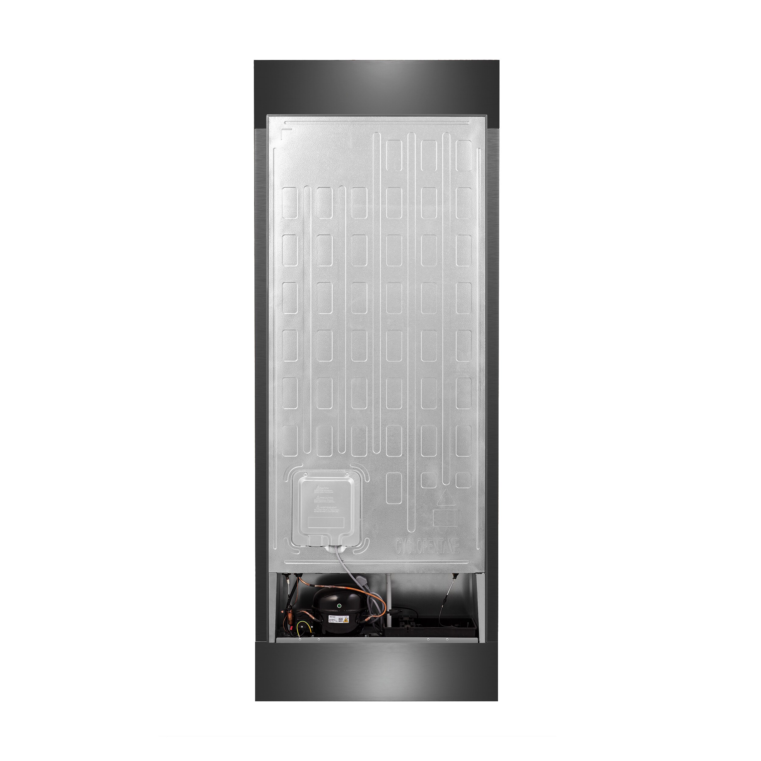 Congelador/Refrigerador Vertical Convertible FORNO Maderno de 13.6 pies cúbicos sin escarcha (Acero Inoxidable) Certificado ENERGY STAR FFFFD1722-32RS