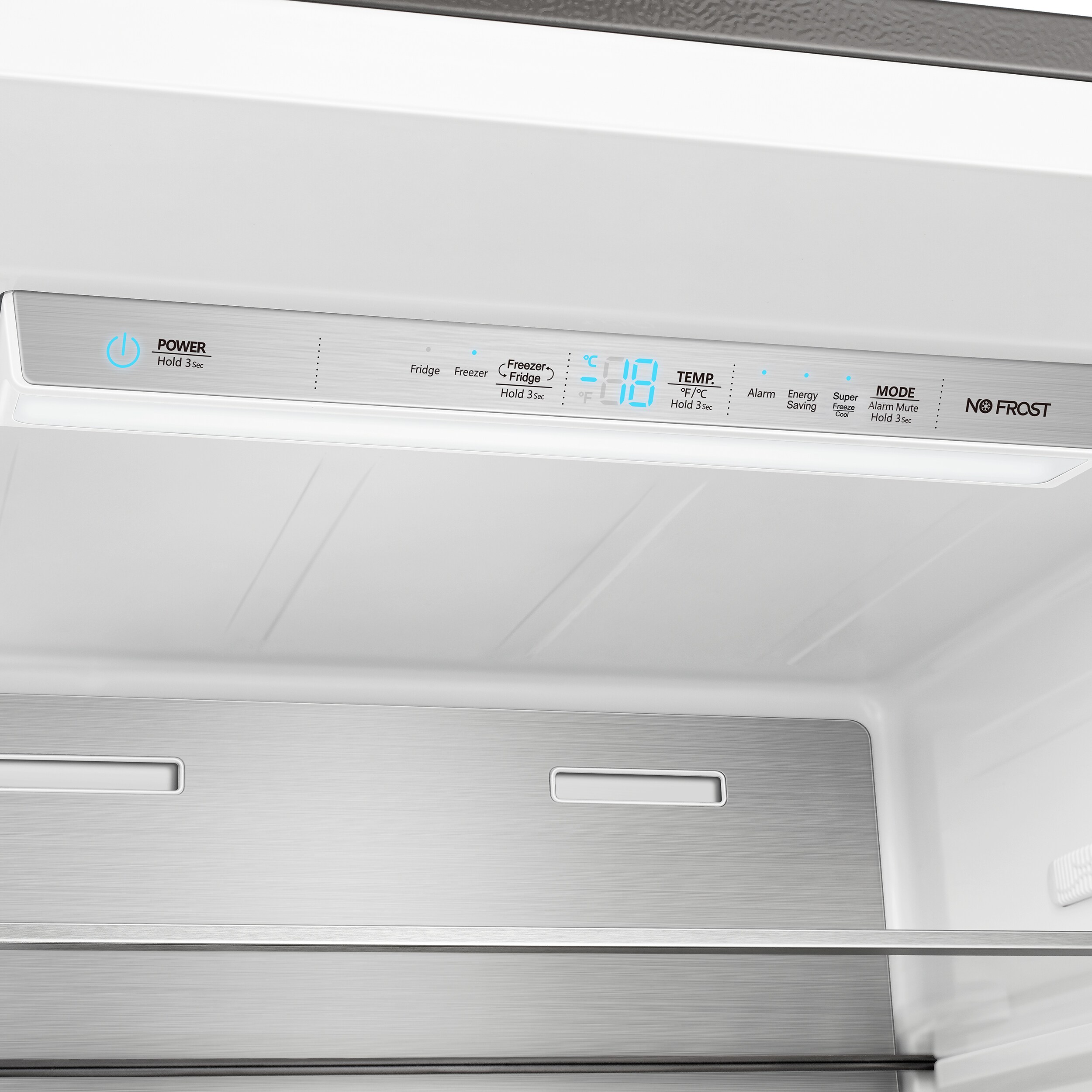 Congelador/Refrigerador Vertical Convertible FORNO Maderno de 13.6 pies cúbicos sin escarcha (Acero Inoxidable) Certificado ENERGY STAR FFFFD1722-32RS