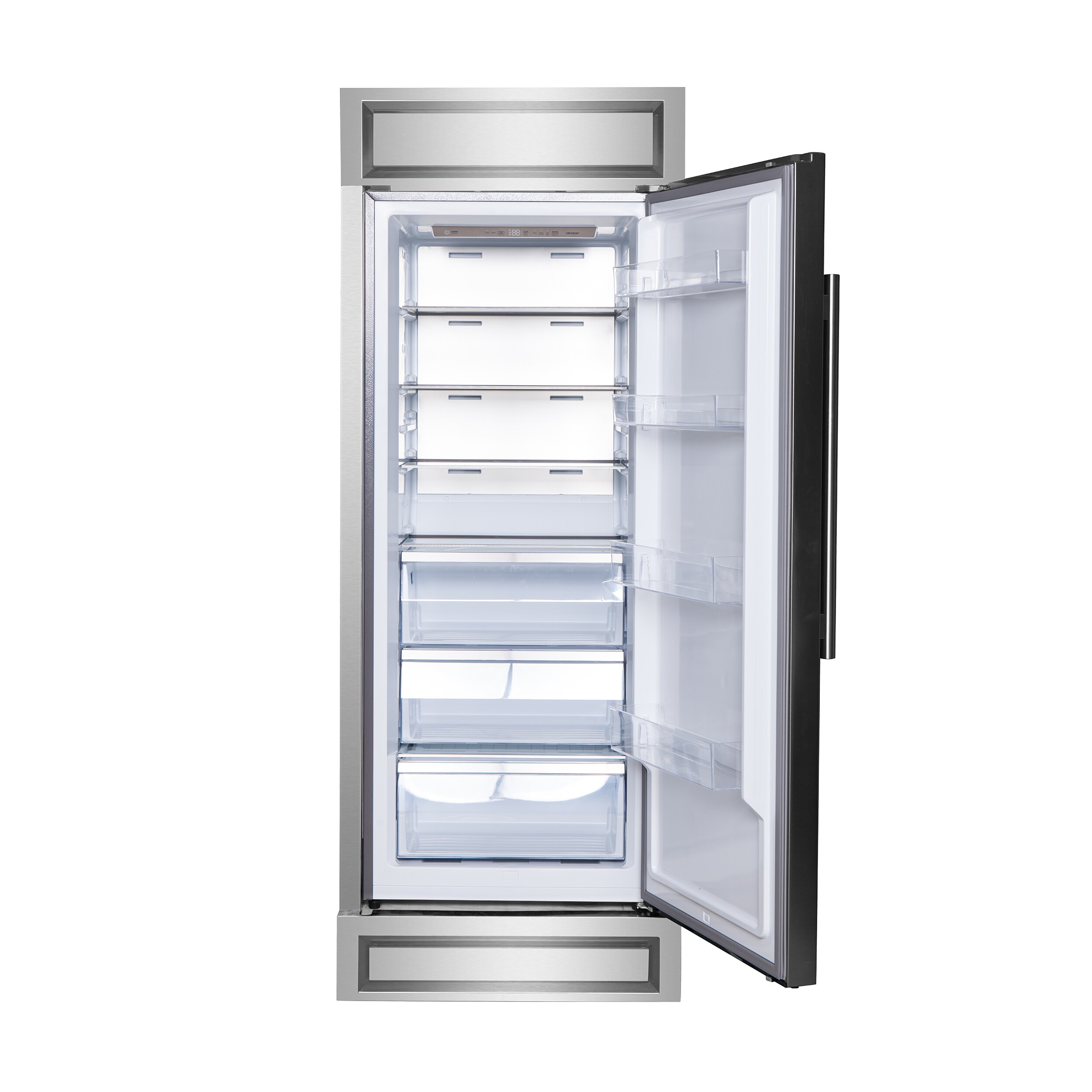 Congelador/Refrigerador Vertical Convertible FORNO Maderno de 13.6 pies cúbicos sin escarcha (Acero Inoxidable) Certificado ENERGY STAR FFFFD1722-32RS