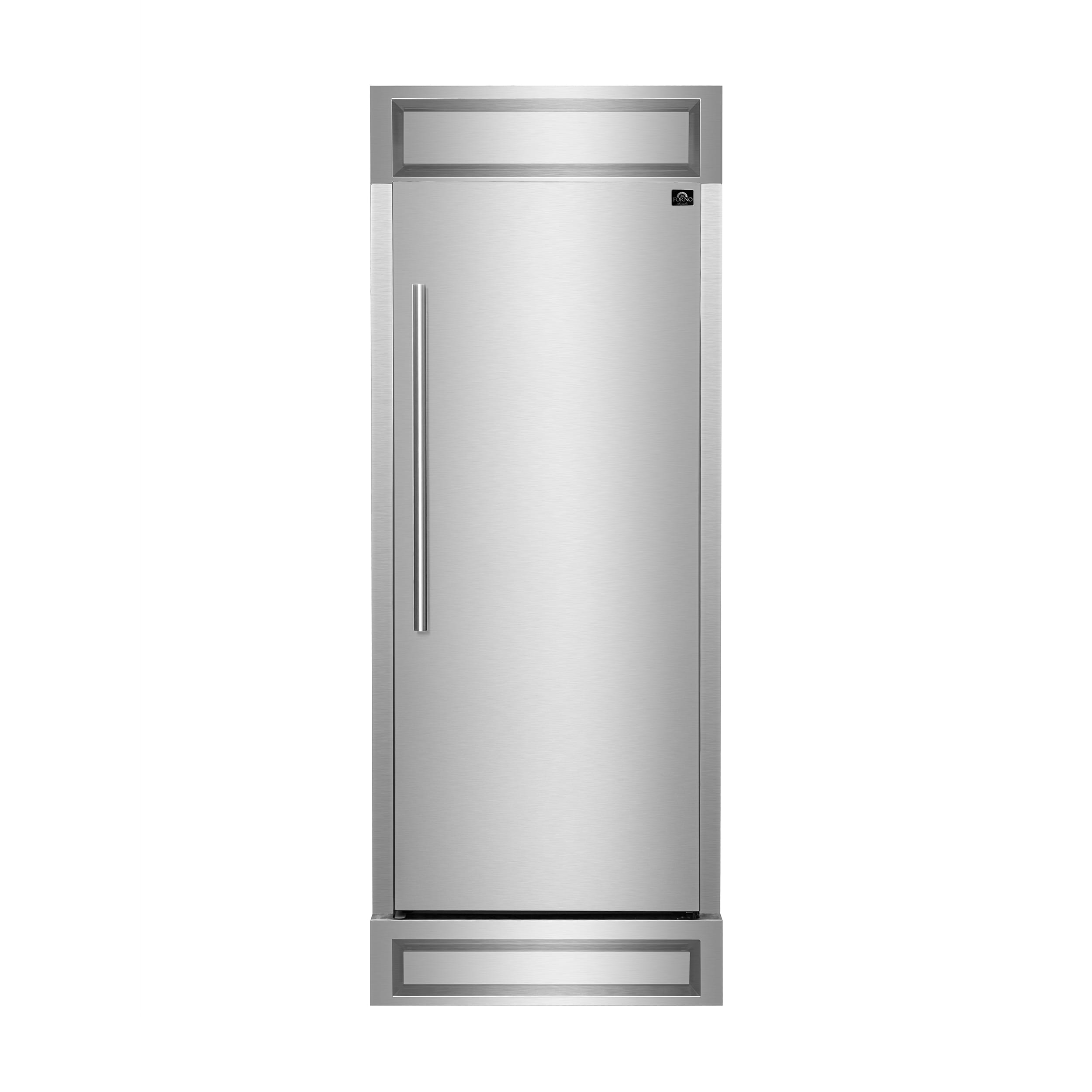 Congelador/Refrigerador Vertical Convertible FORNO Maderno de 13.6 pies cúbicos sin escarcha (Acero Inoxidable) Certificado ENERGY STAR FFFFD1722-32RS