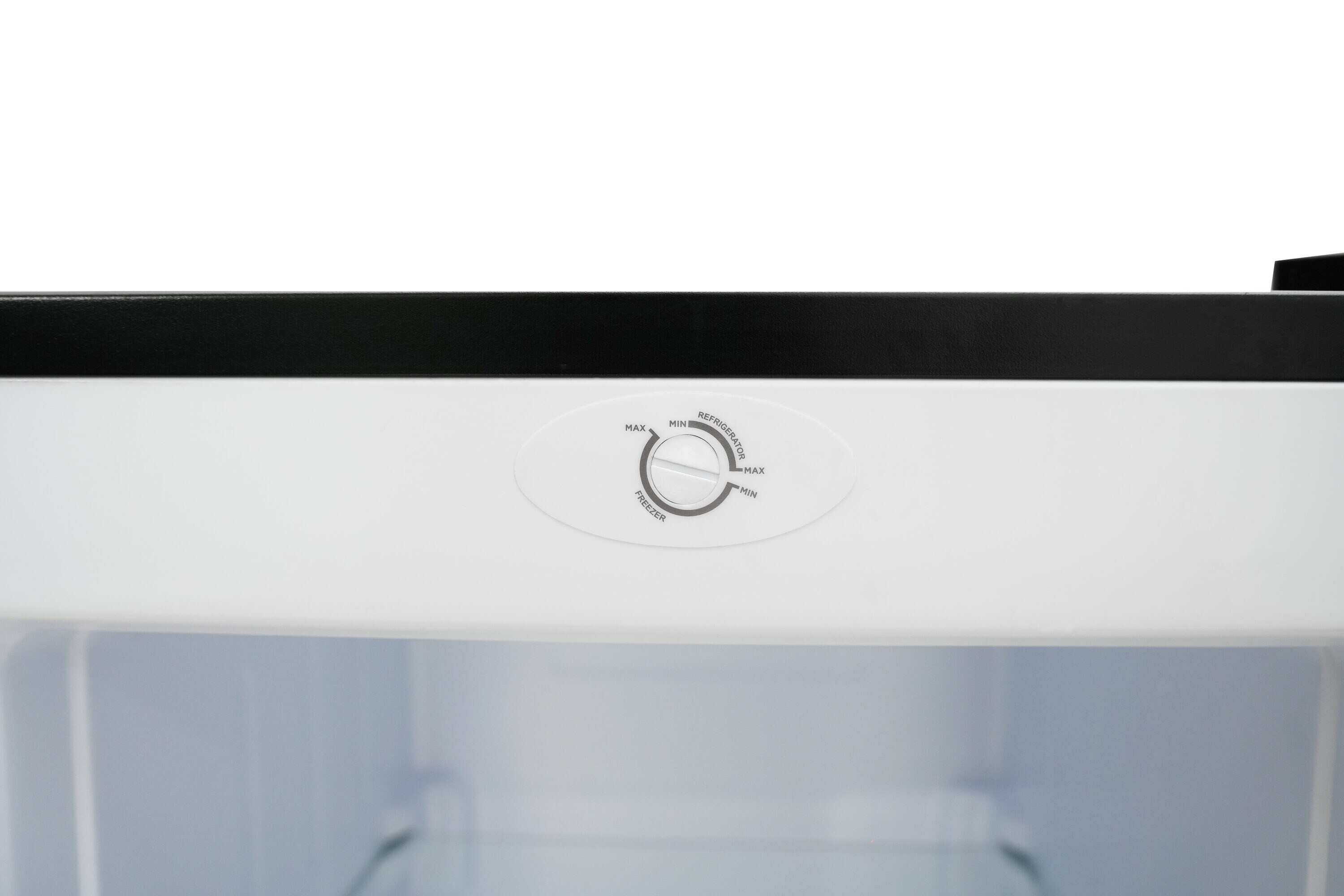 Congelador/Refrigerador Vertical Convertible KoolMore 4.2 pies cúbicos (Negro)