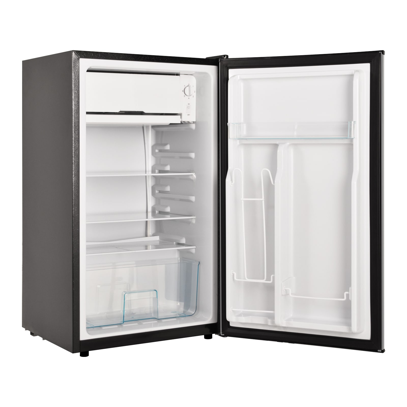 Congelador/Refrigerador Vertical Convertible Jeremy Cass de 3.2 pies cúbicos (plata) AGJLWLING01
