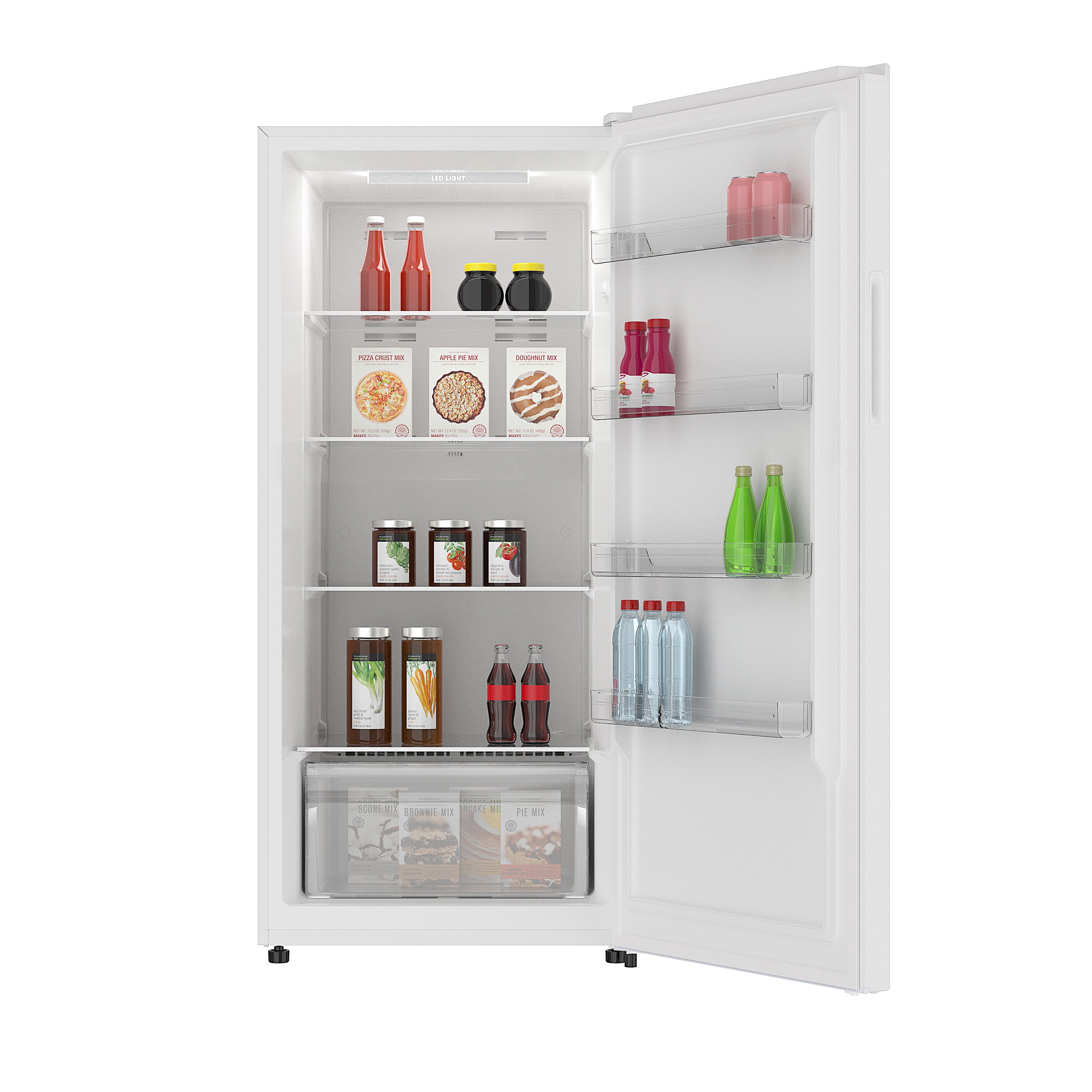 Congelador/Refrigerador Vertical Convertible Hamilton Beach de 14 pies cúbicos sin escarcha (Blanco) HZ49411494