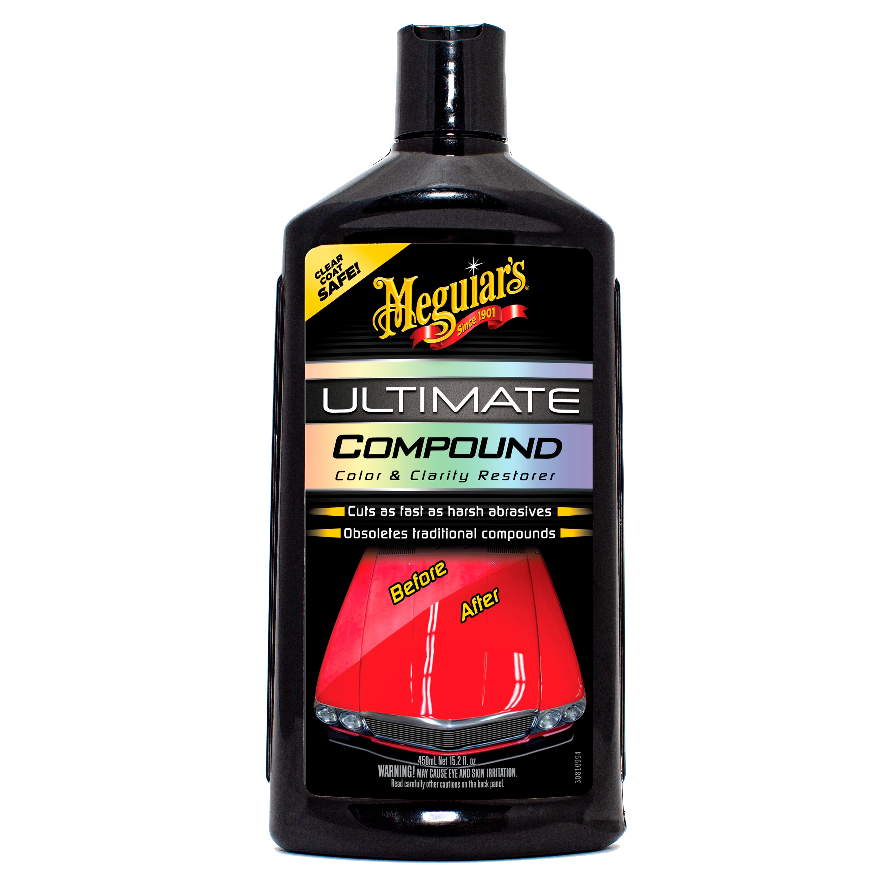 Meguiar's Ultimate Compound 15.2 Onzas Líquidas para Lavado Exterior de Coche G17216
