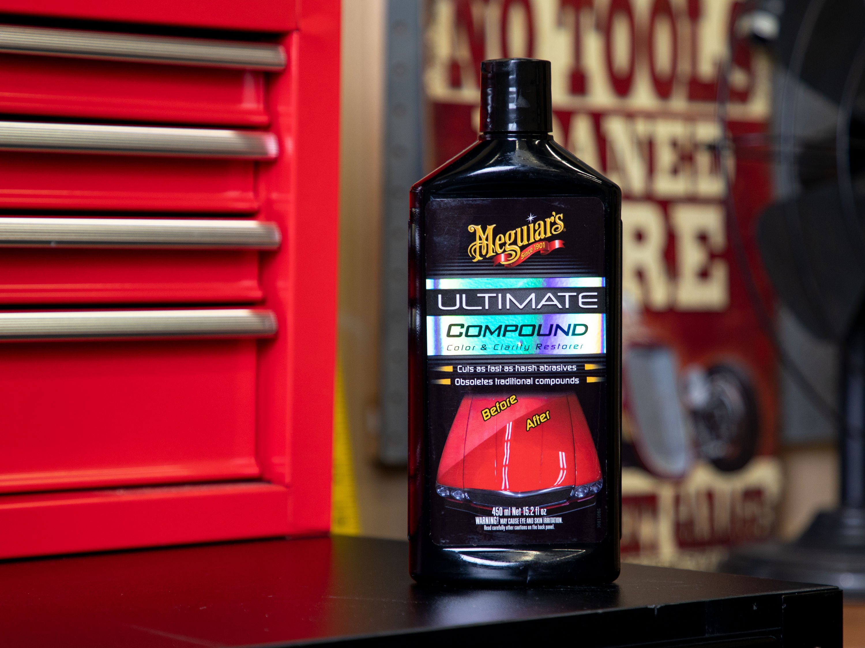 Meguiar's Ultimate Compound 15.2 Onzas Líquidas para Lavado Exterior de Coche G17216