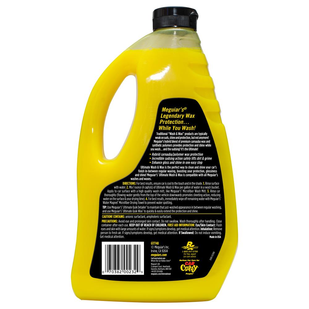 Meguiar's Ultimate Lavado/Cera para Exterior de Automóvil de 48 onzas