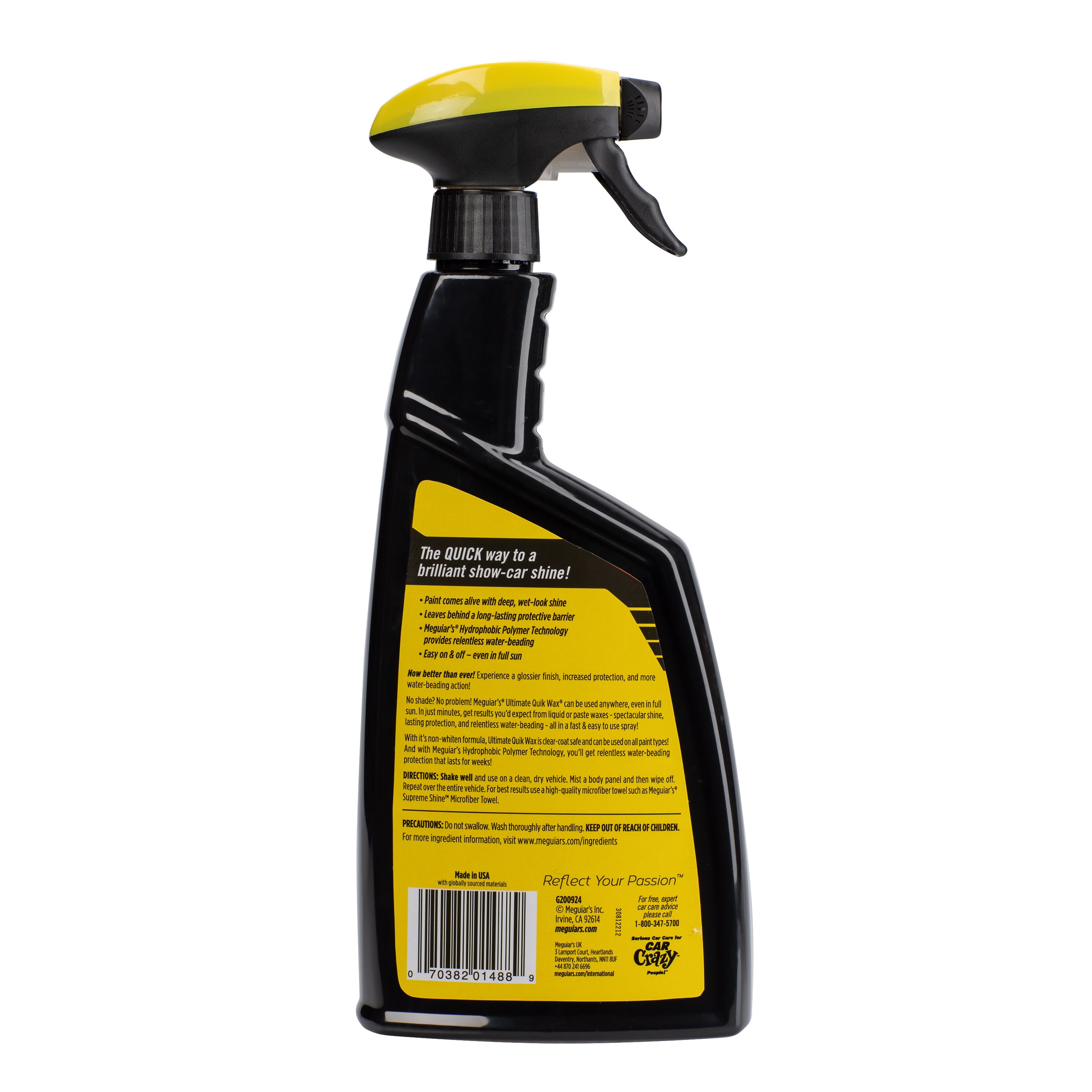 Cera para Exterior de Auto Meguiar's Ultimate Quik 24 Onzas líquidas G17516