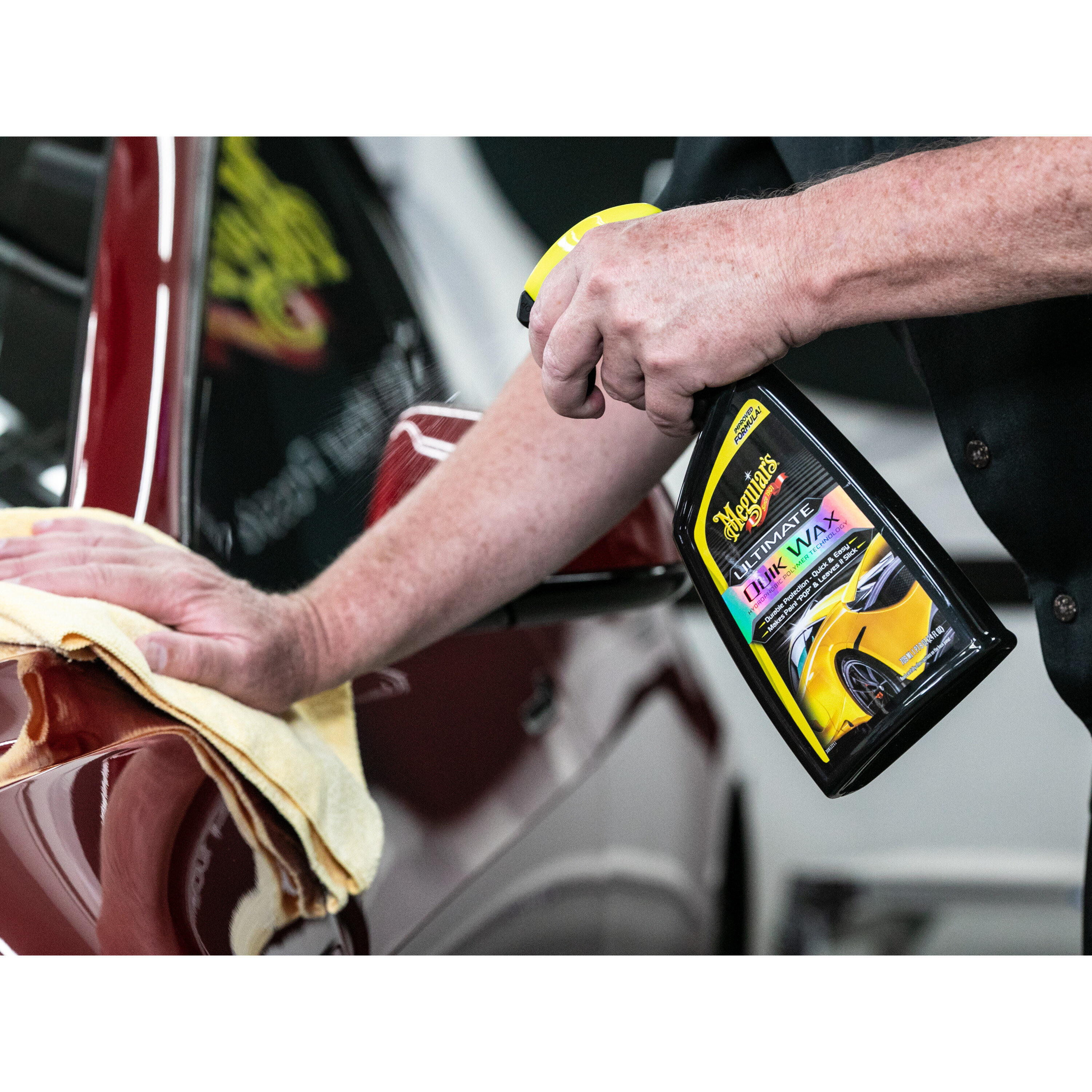 Cera para Exterior de Auto Meguiar's Ultimate Quik 24 Onzas líquidas G17516
