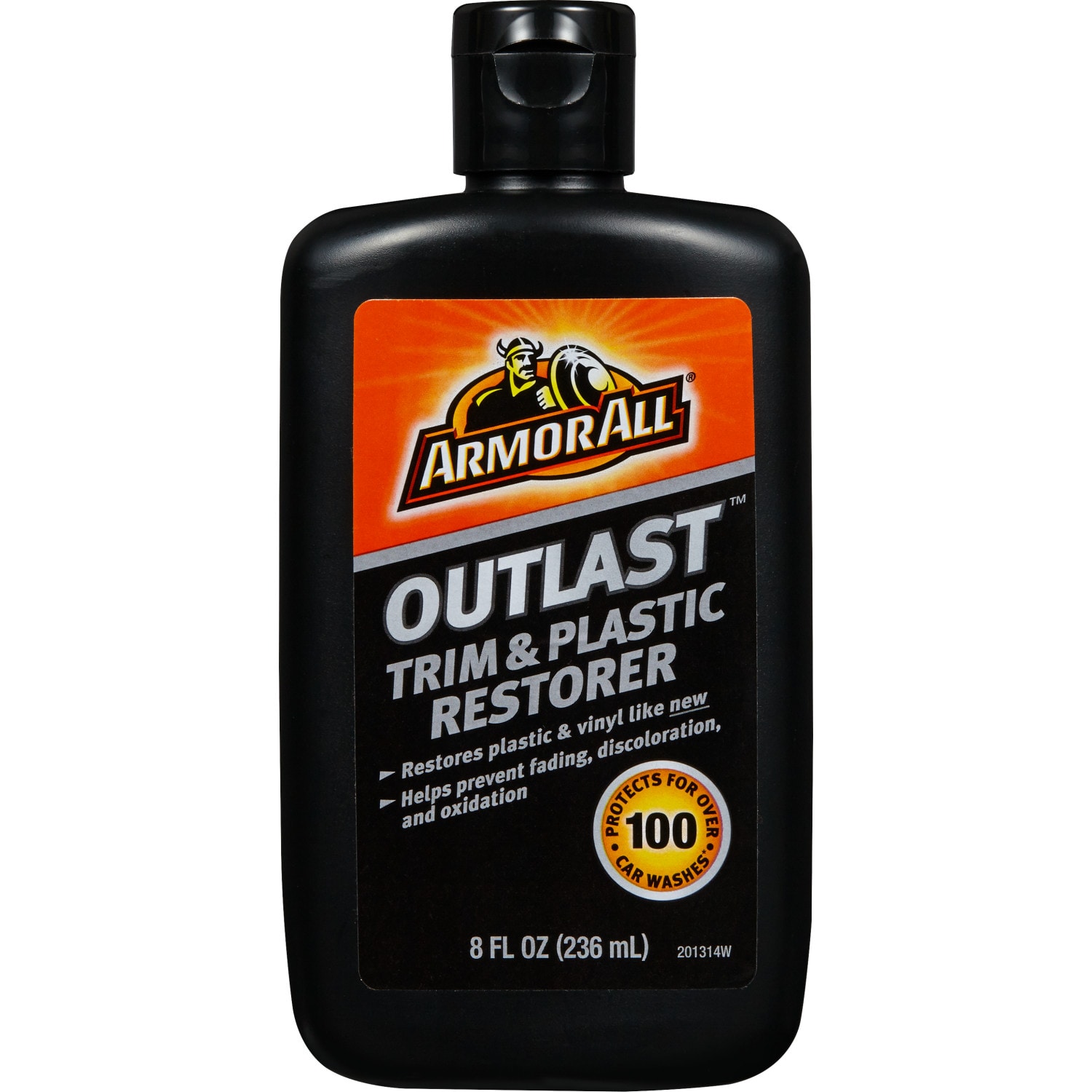 Kit de Restauración Exterior para Automóvil de 8 Onzas Líquidas con Armor All Outlast Trim and Plastic Restorer