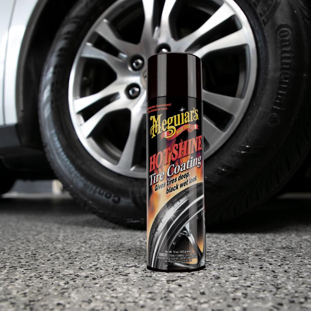 Meguiar's Brillo Caliente para Llantas 15 Onzas Lavado Exterior de Carro G13815