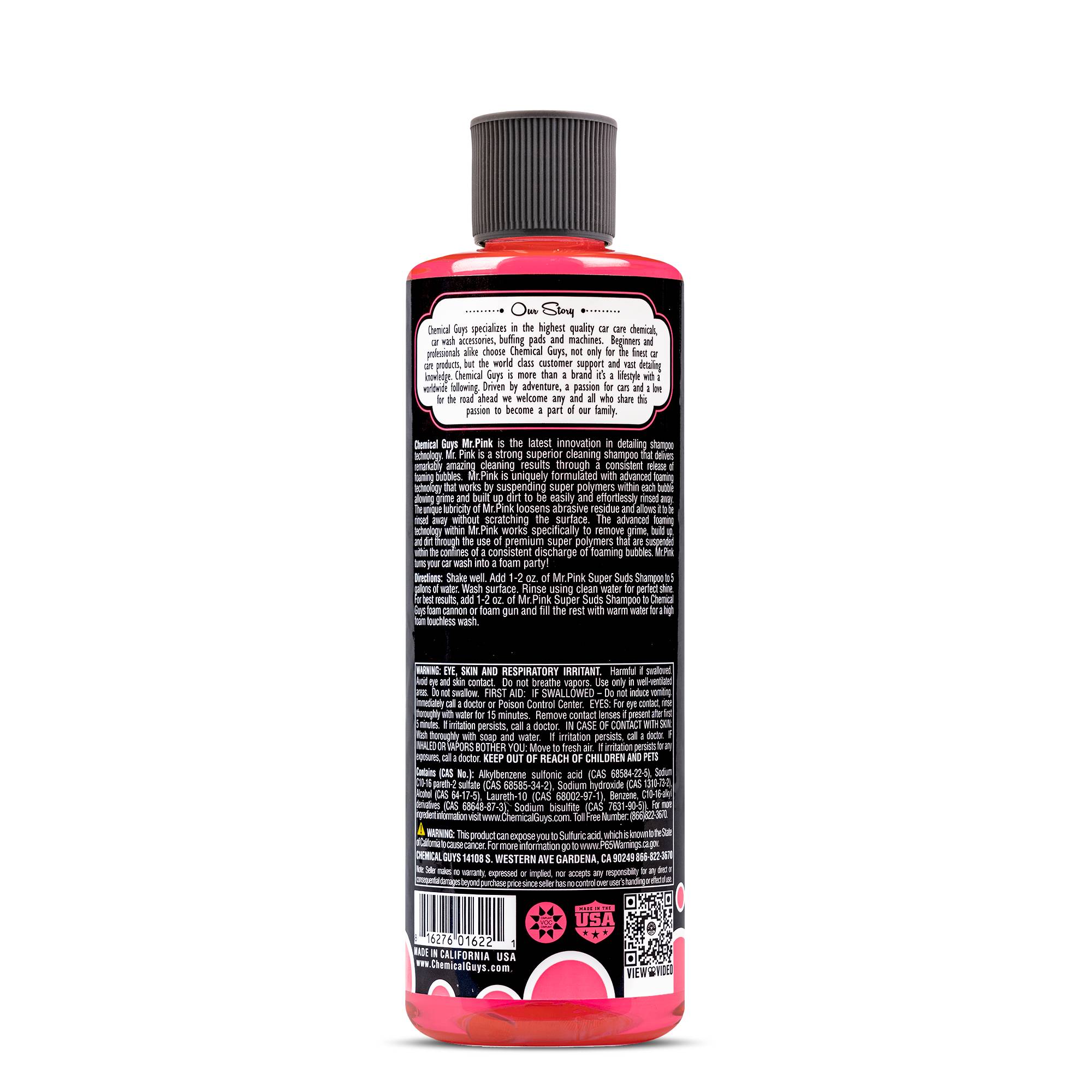 Lavado exterior para auto de 16 onzas líquidas Chemical Guys CWS40216